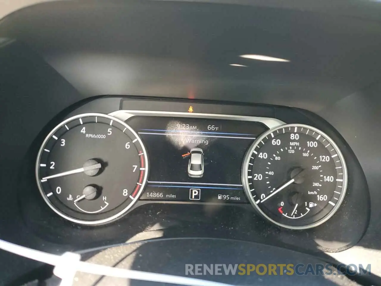9 fotografías del automóvil dañado 3N1AB8CV2PY310089 NISSAN SENTRA 2023