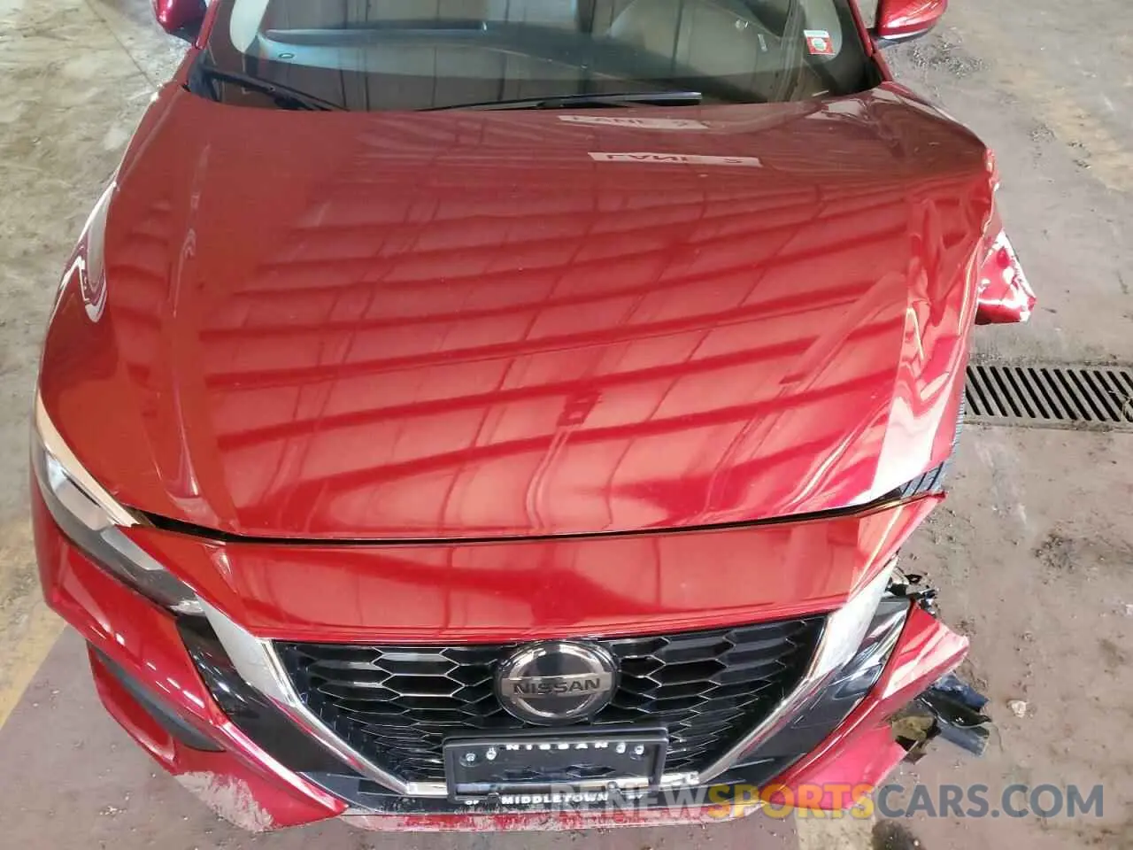 11 fotografías del automóvil dañado 3N1AB8CV2PY316409 NISSAN SENTRA 2023