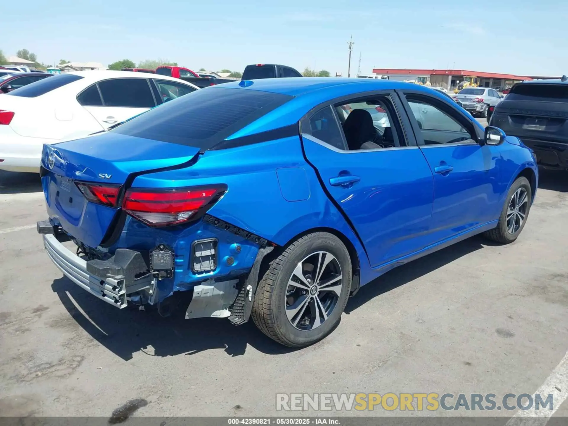 4 fotografías del automóvil dañado 3N1AB8CV3PY222720 NISSAN SENTRA 2023