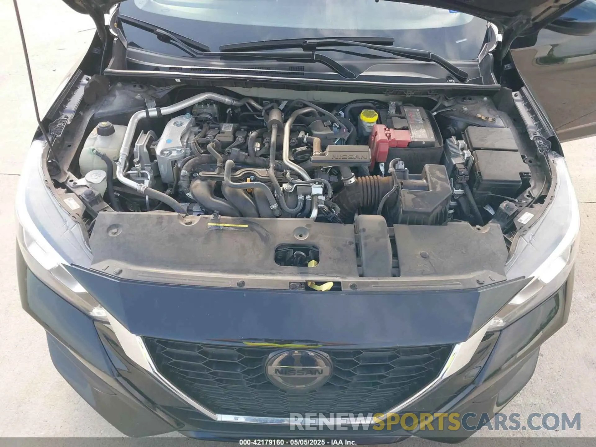 10 fotografías del automóvil dañado 3N1AB8CV3PY223804 NISSAN SENTRA 2023