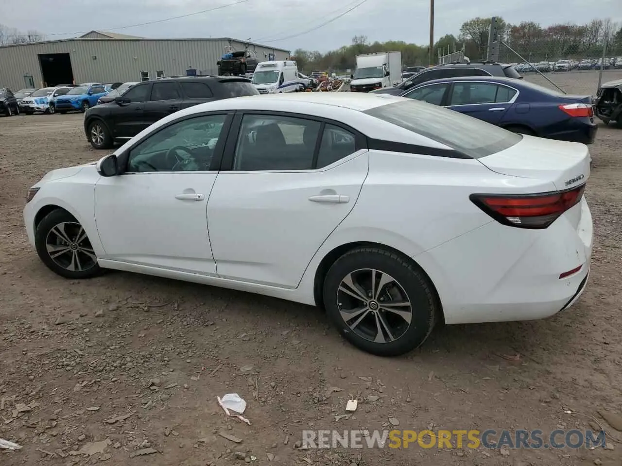 2 fotografías del automóvil dañado 3N1AB8CV3PY239596 NISSAN SENTRA 2023