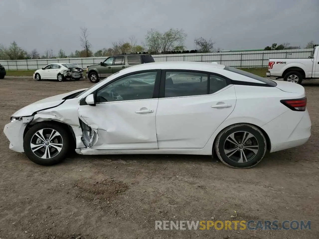 2 fotografías del automóvil dañado 3N1AB8CV3PY241557 NISSAN SENTRA 2023