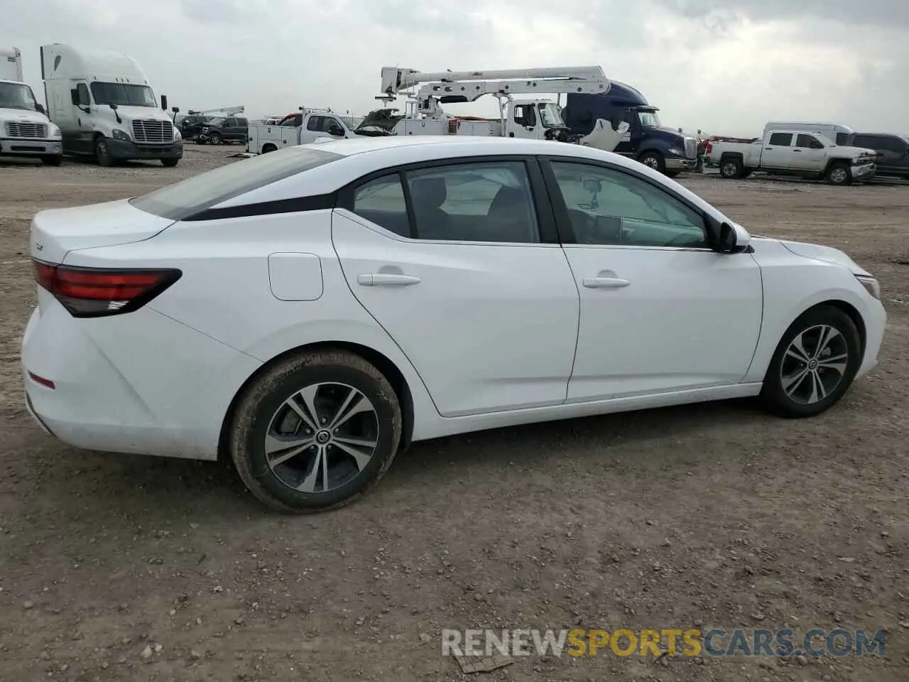 3 fotografías del automóvil dañado 3N1AB8CV3PY241557 NISSAN SENTRA 2023