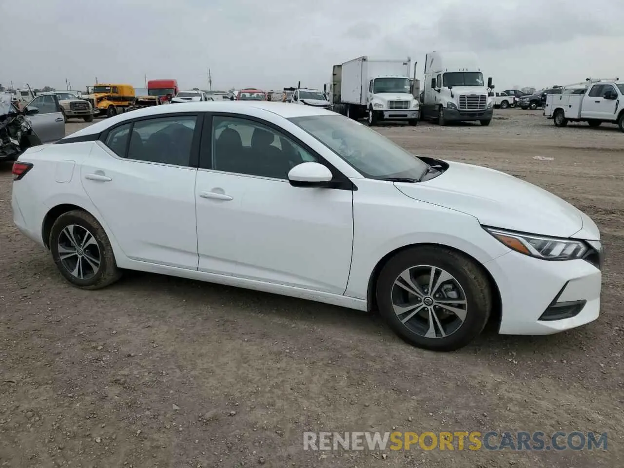 4 fotografías del automóvil dañado 3N1AB8CV3PY241557 NISSAN SENTRA 2023
