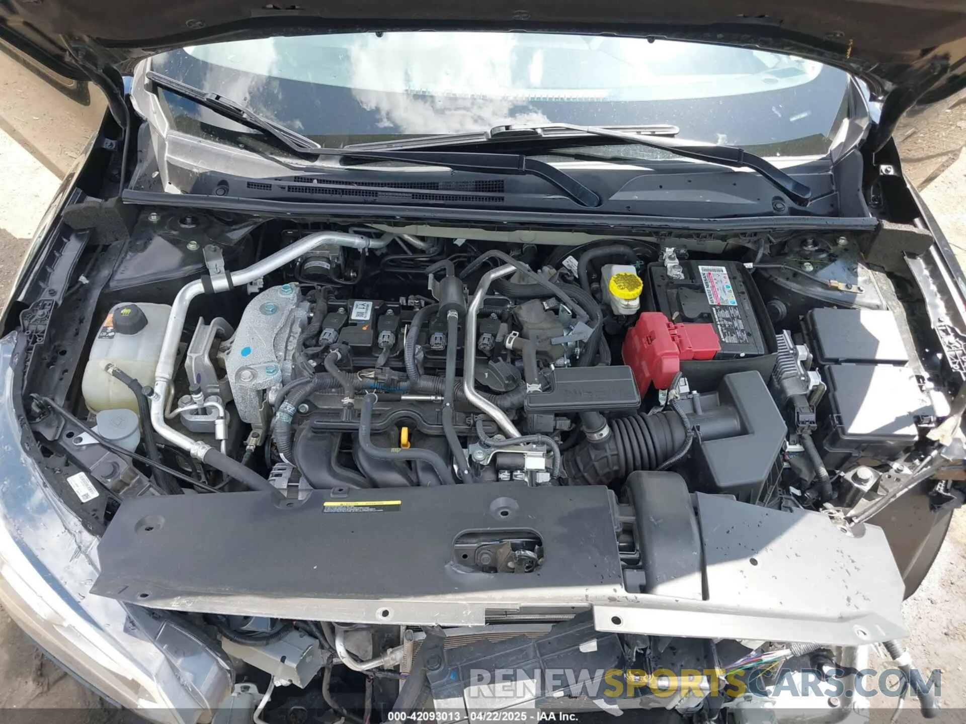 10 fotografías del automóvil dañado 3N1AB8CV3PY260576 NISSAN SENTRA 2023