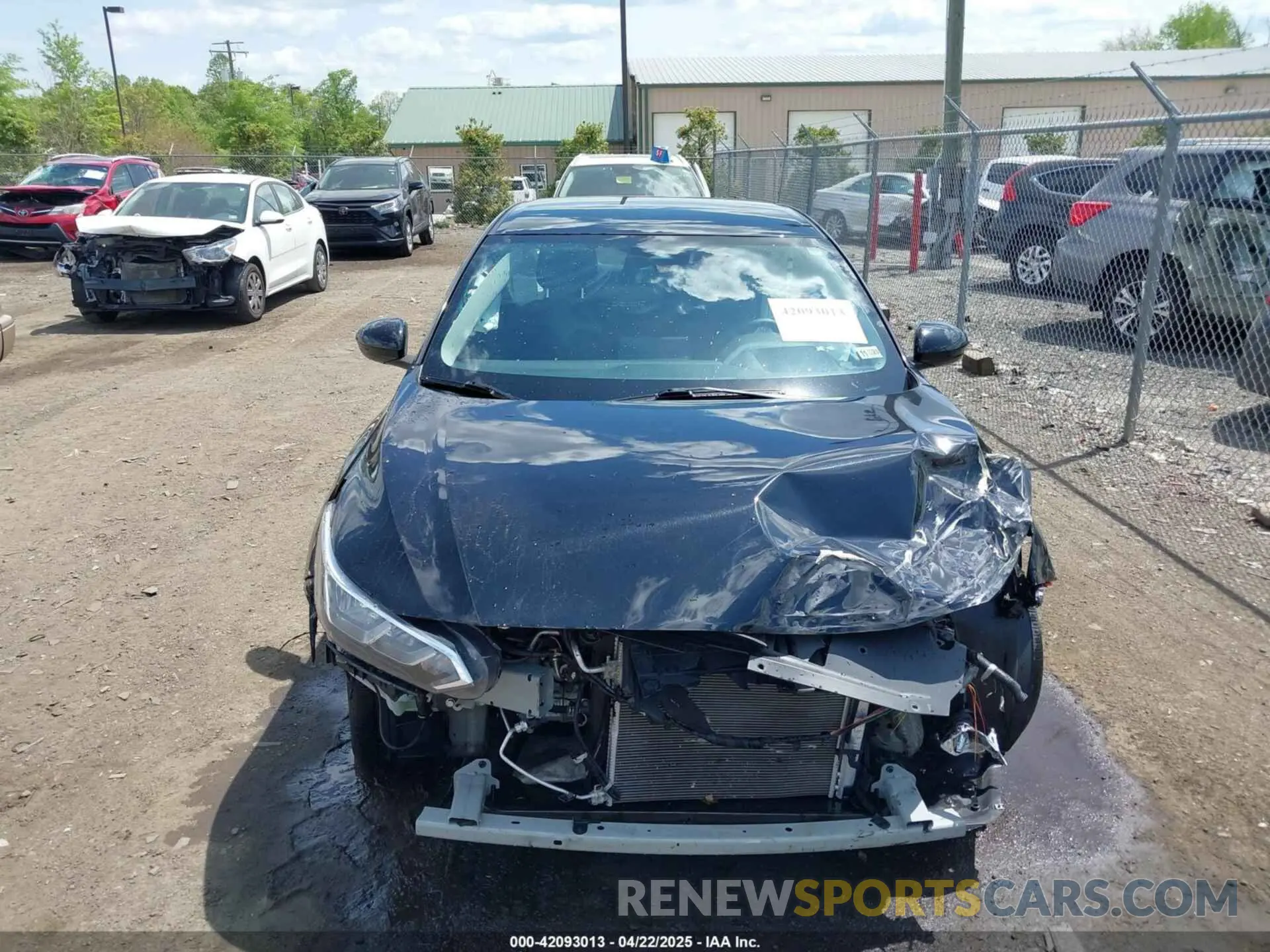 13 fotografías del automóvil dañado 3N1AB8CV3PY260576 NISSAN SENTRA 2023