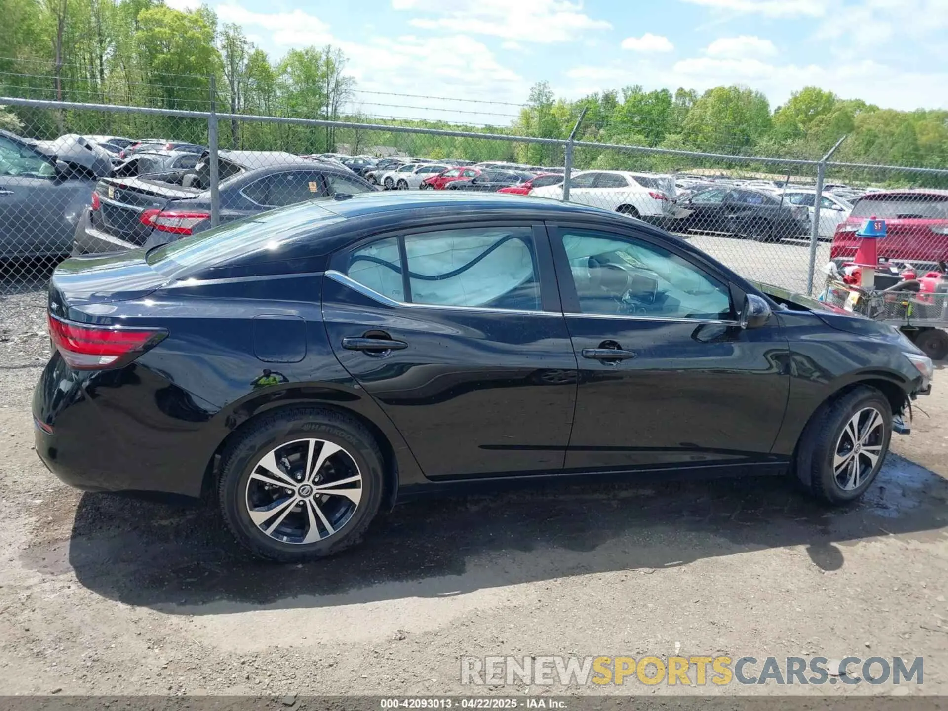 14 fotografías del automóvil dañado 3N1AB8CV3PY260576 NISSAN SENTRA 2023