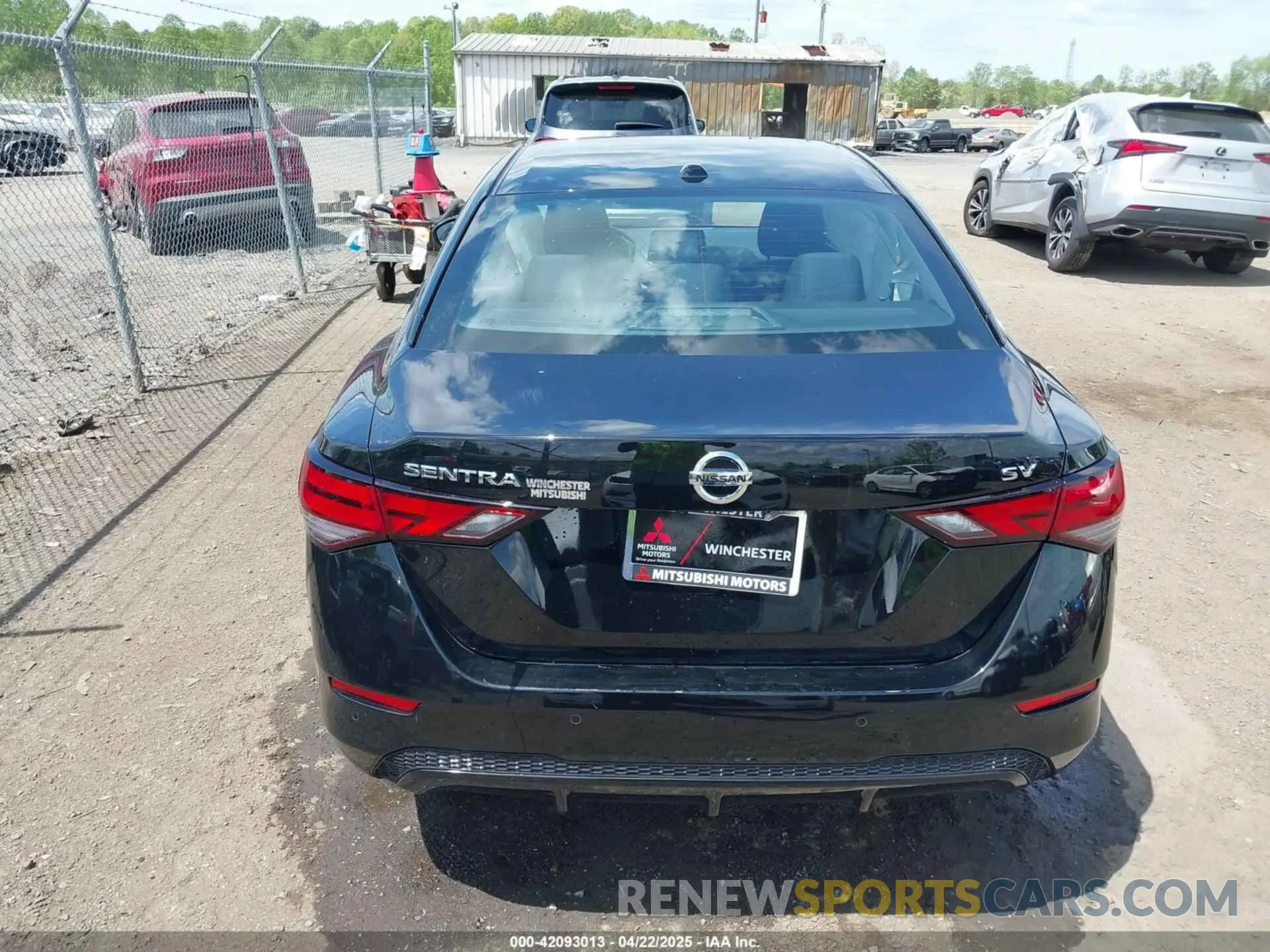 17 fotografías del automóvil dañado 3N1AB8CV3PY260576 NISSAN SENTRA 2023