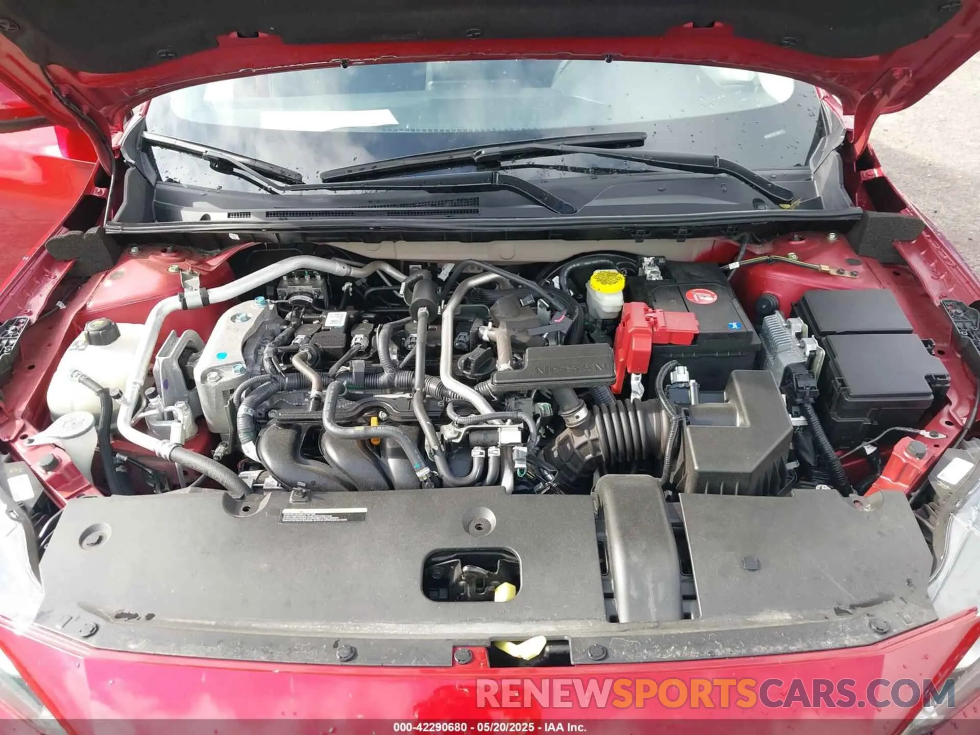 10 fotografías del automóvil dañado 3N1AB8CV3PY268256 NISSAN SENTRA 2023