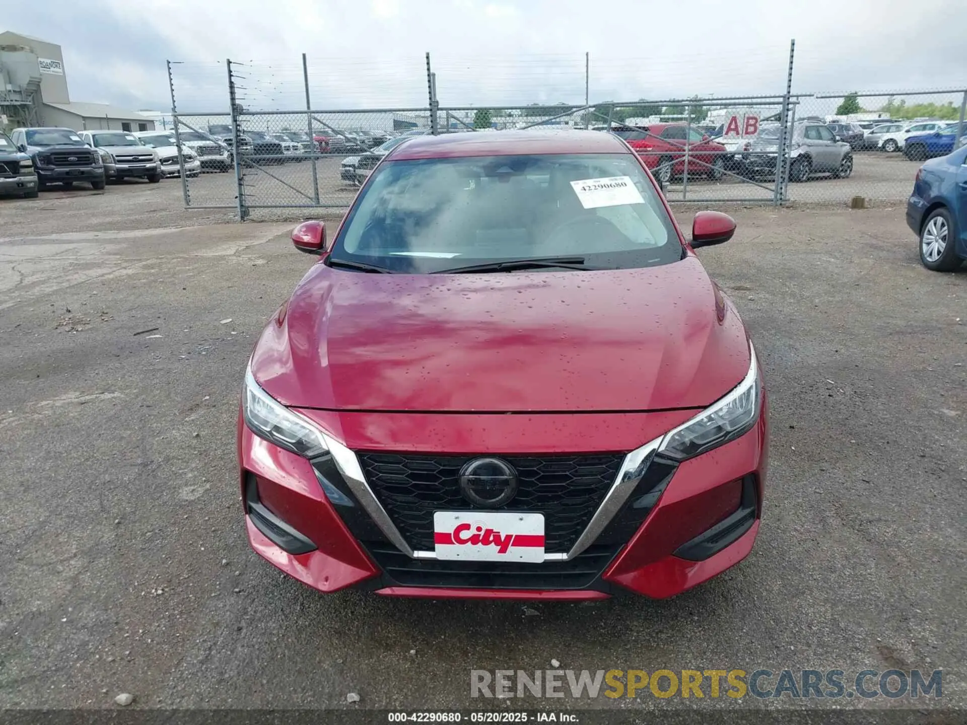 13 fotografías del automóvil dañado 3N1AB8CV3PY268256 NISSAN SENTRA 2023