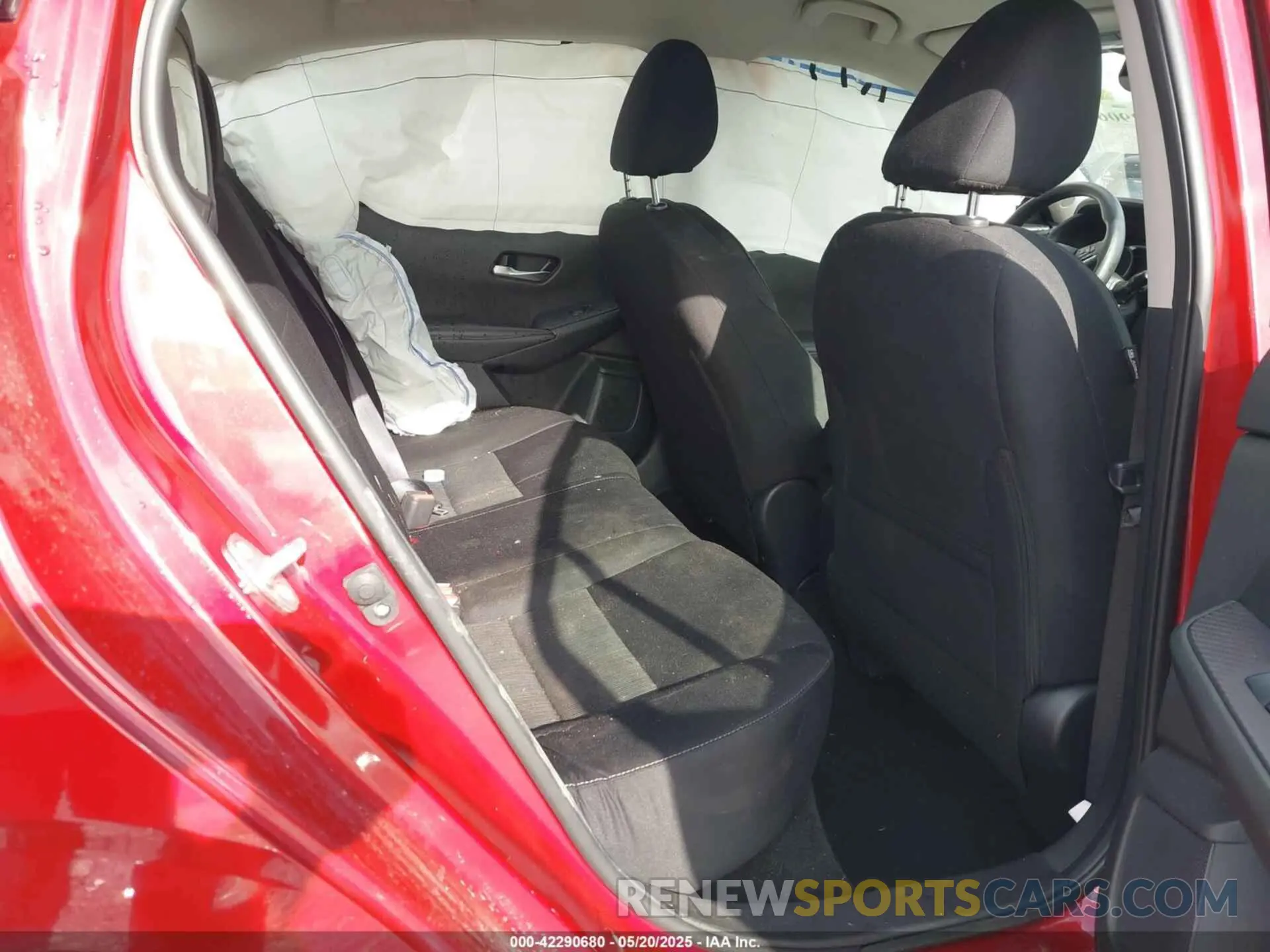 8 fotografías del automóvil dañado 3N1AB8CV3PY268256 NISSAN SENTRA 2023