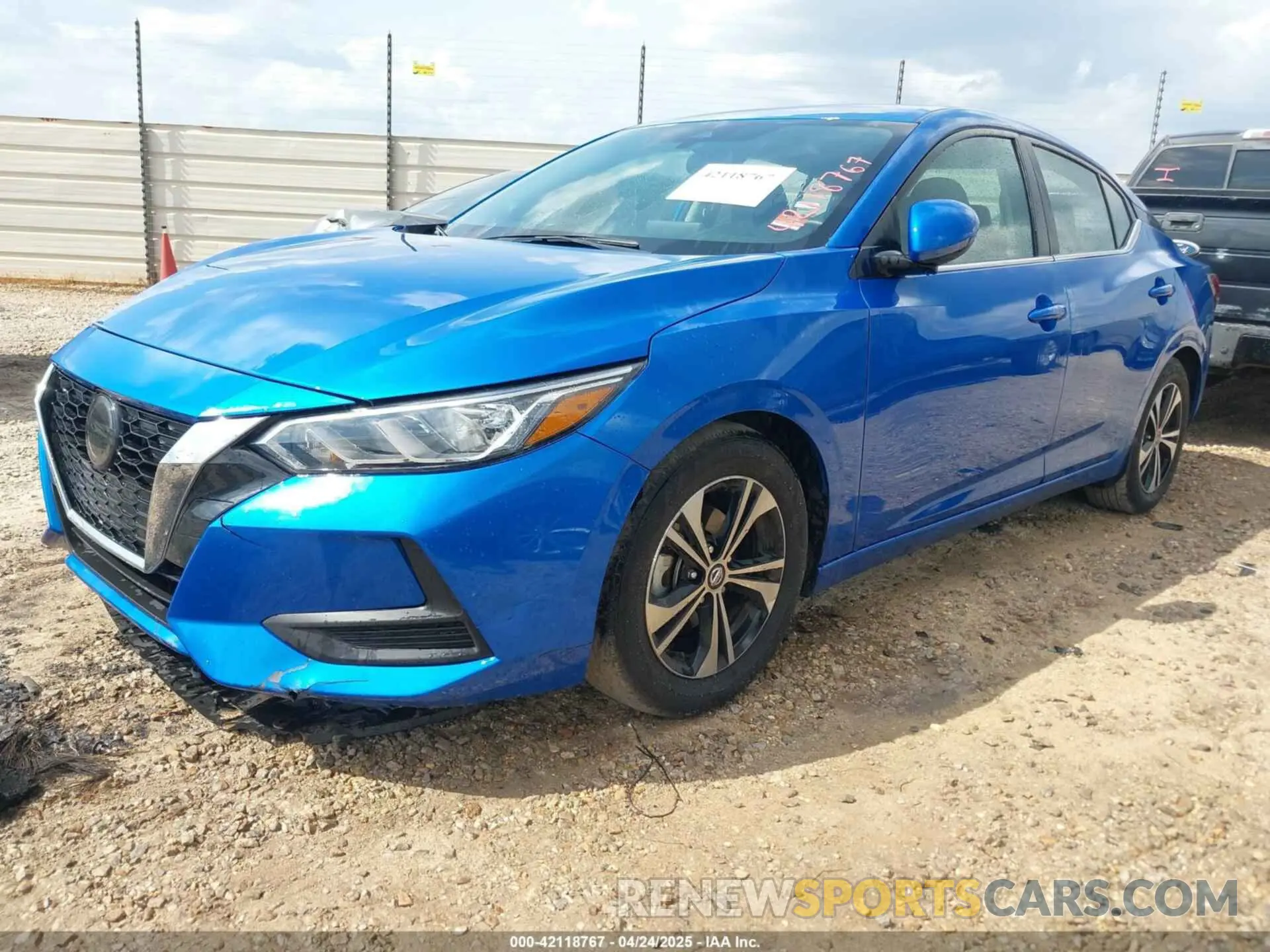 2 fotografías del automóvil dañado 3N1AB8CV3PY276048 NISSAN SENTRA 2023