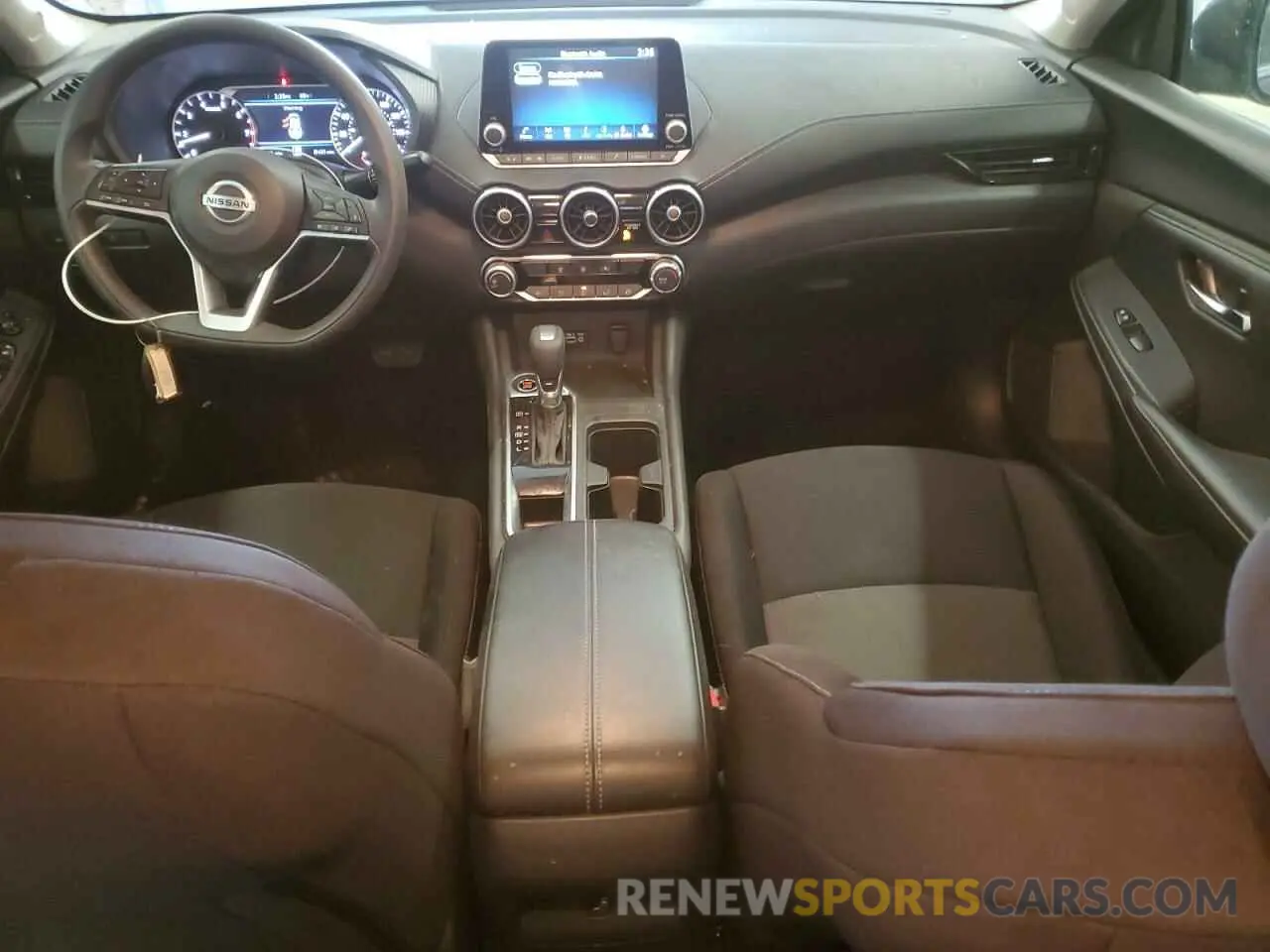 8 fotografías del automóvil dañado 3N1AB8CV3PY283632 NISSAN SENTRA 2023