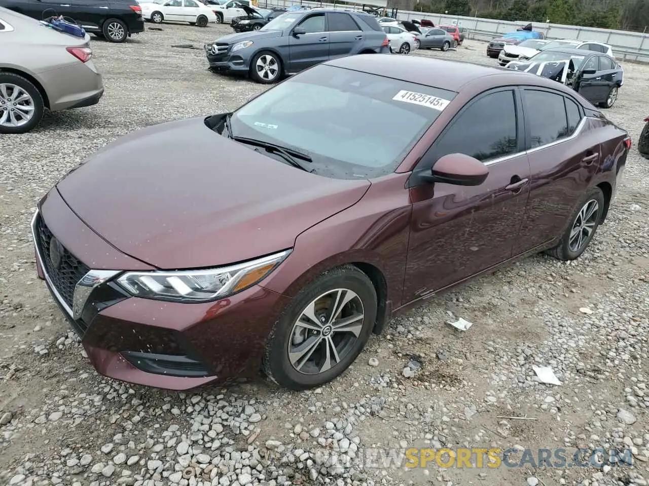 1 fotografías del automóvil dañado 3N1AB8CV3PY299636 NISSAN SENTRA 2023