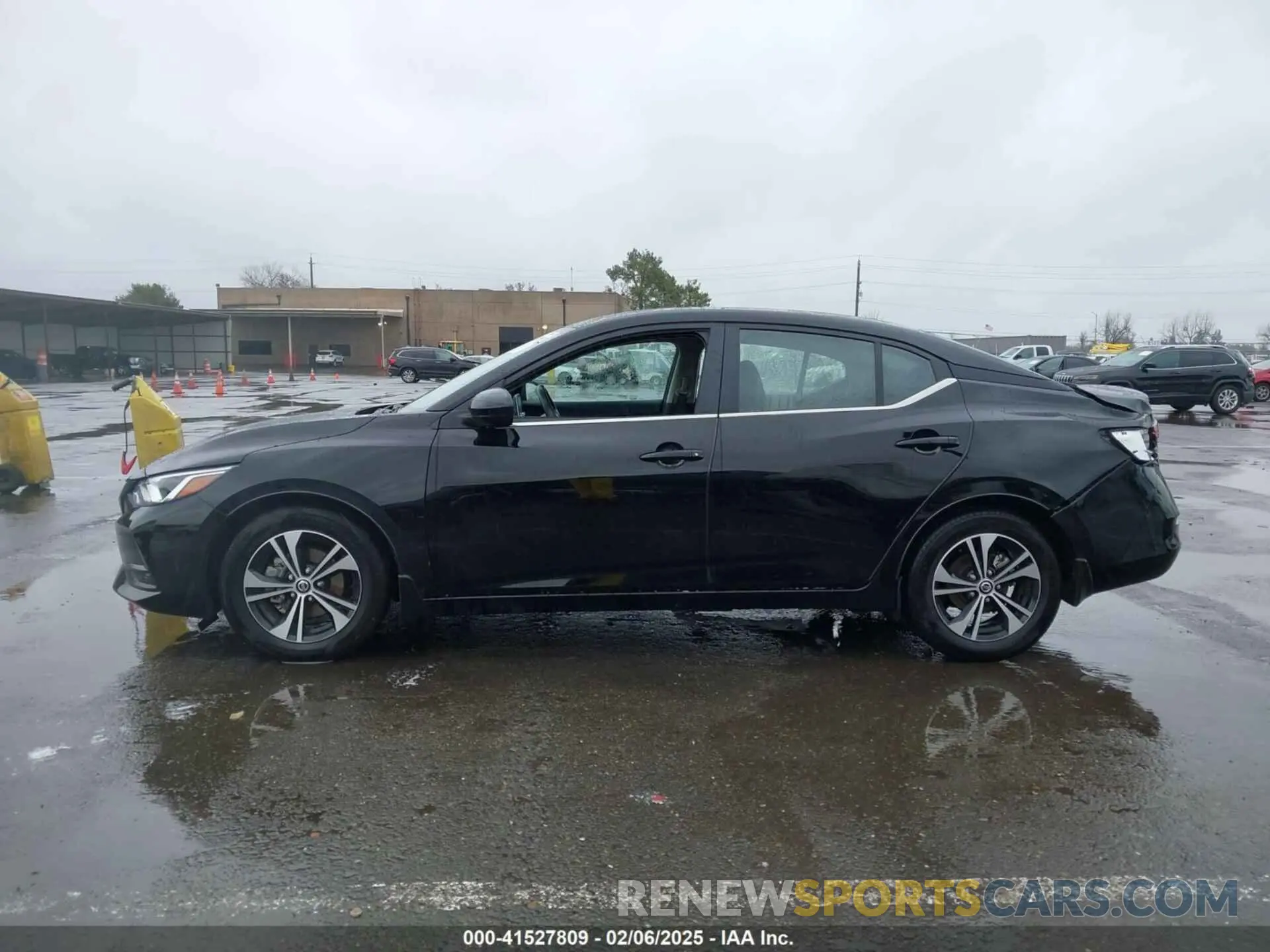 14 fotografías del automóvil dañado 3N1AB8CV3PY315141 NISSAN SENTRA 2023