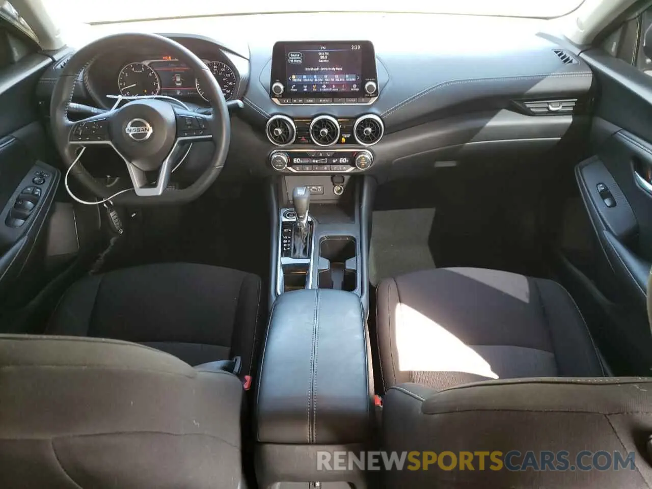 8 fotografías del automóvil dañado 3N1AB8CV3PY317715 NISSAN SENTRA 2023