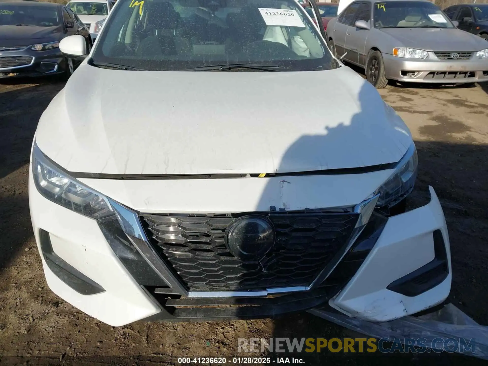 12 fotografías del automóvil dañado 3N1AB8CV3PY319867 NISSAN SENTRA 2023