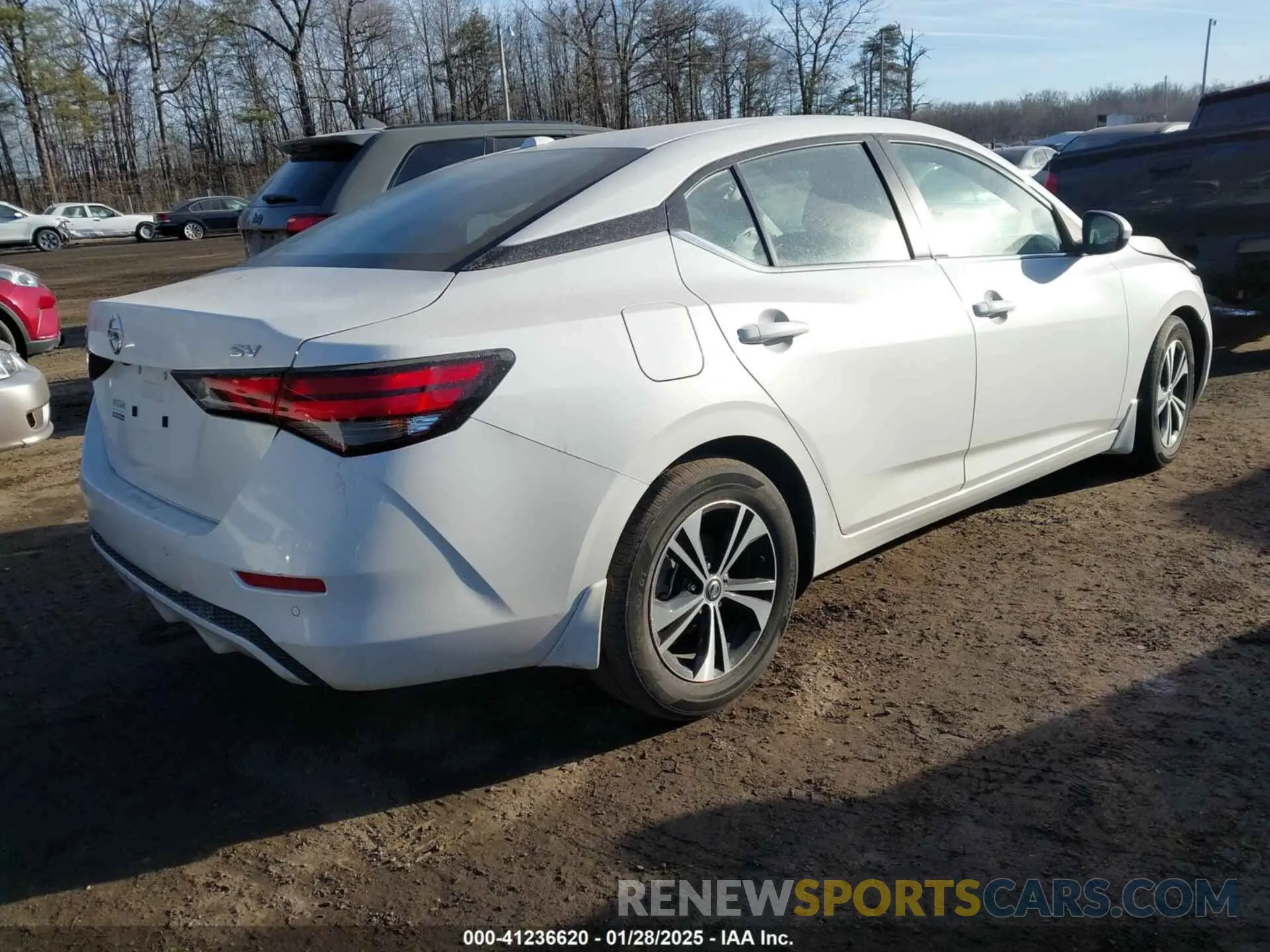 4 fotografías del automóvil dañado 3N1AB8CV3PY319867 NISSAN SENTRA 2023