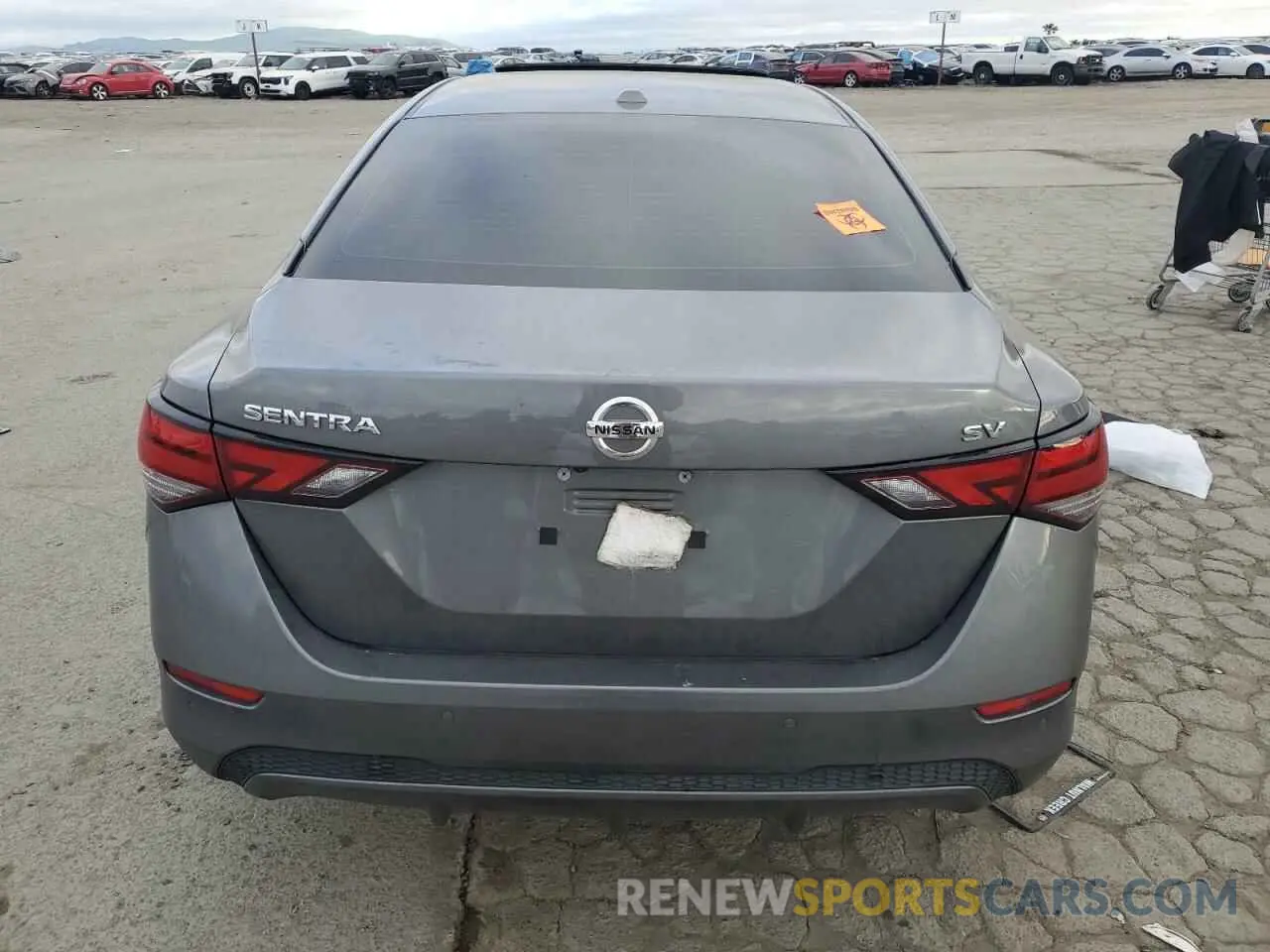 6 fotografías del automóvil dañado 3N1AB8CV4PY224332 NISSAN SENTRA 2023