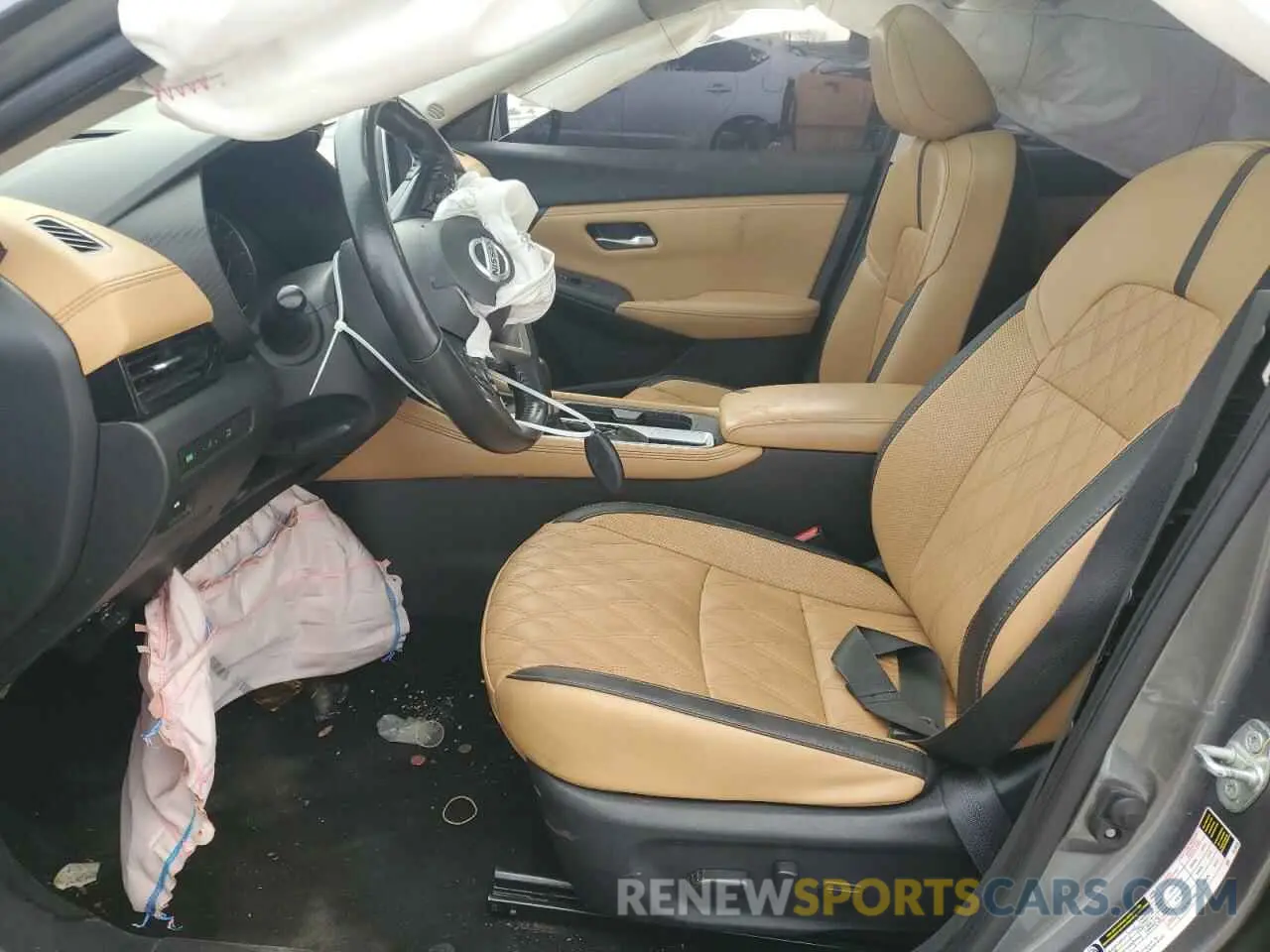7 fotografías del automóvil dañado 3N1AB8CV4PY224332 NISSAN SENTRA 2023