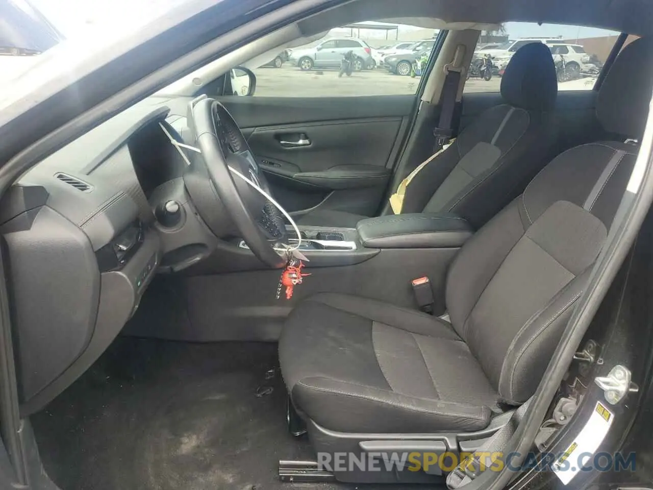 7 fotografías del automóvil dañado 3N1AB8CV4PY231846 NISSAN SENTRA 2023