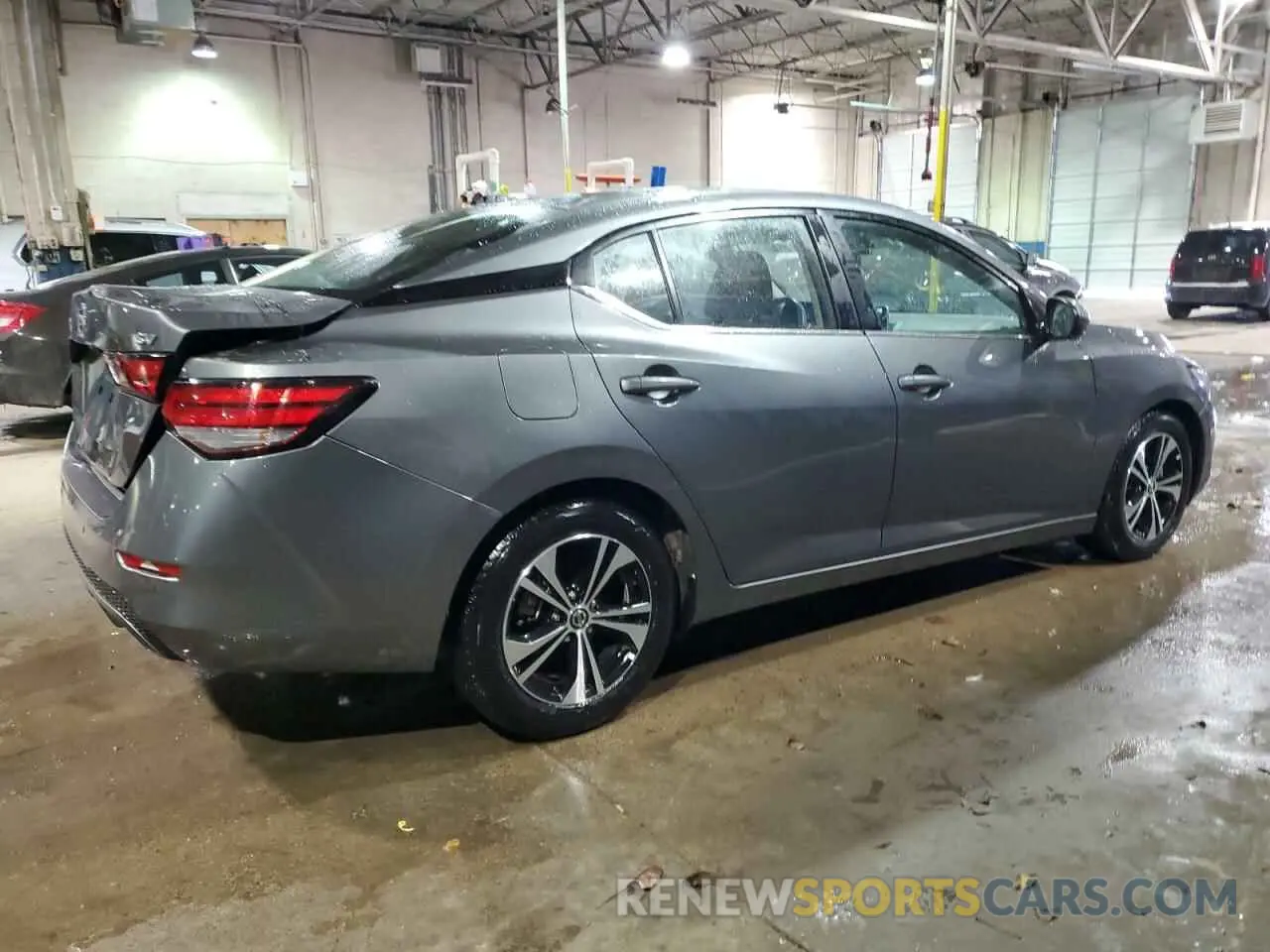 3 fotografías del automóvil dañado 3N1AB8CV4PY237968 NISSAN SENTRA 2023