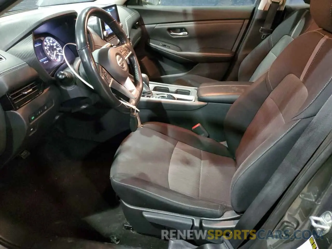 7 fotografías del automóvil dañado 3N1AB8CV4PY237968 NISSAN SENTRA 2023