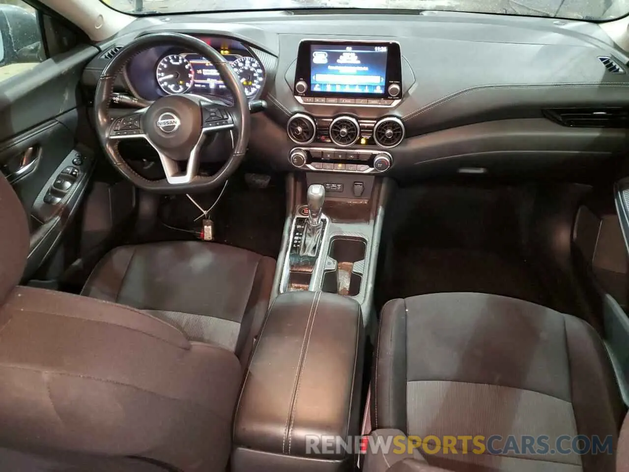 8 fotografías del automóvil dañado 3N1AB8CV4PY237968 NISSAN SENTRA 2023