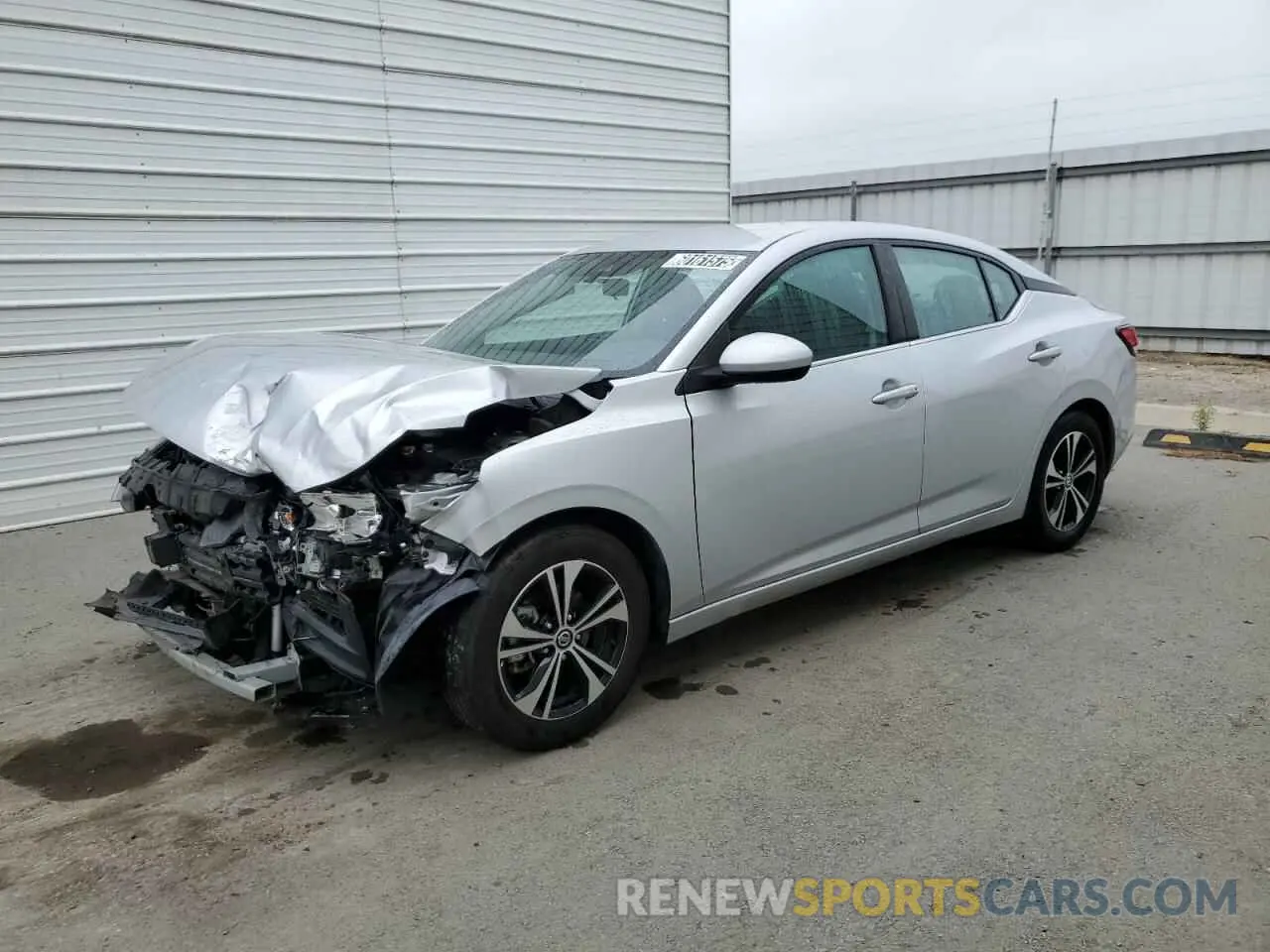 1 fotografías del automóvil dañado 3N1AB8CV4PY243026 NISSAN SENTRA 2023