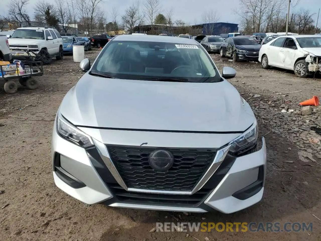 5 fotografías del automóvil dañado 3N1AB8CV4PY243415 NISSAN SENTRA 2023