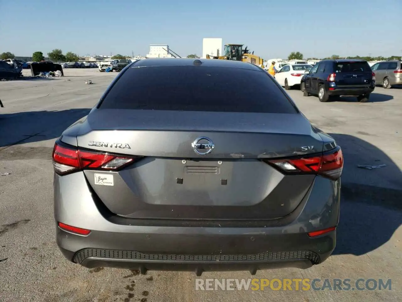 6 fotografías del automóvil dañado 3N1AB8CV4PY245150 NISSAN SENTRA 2023
