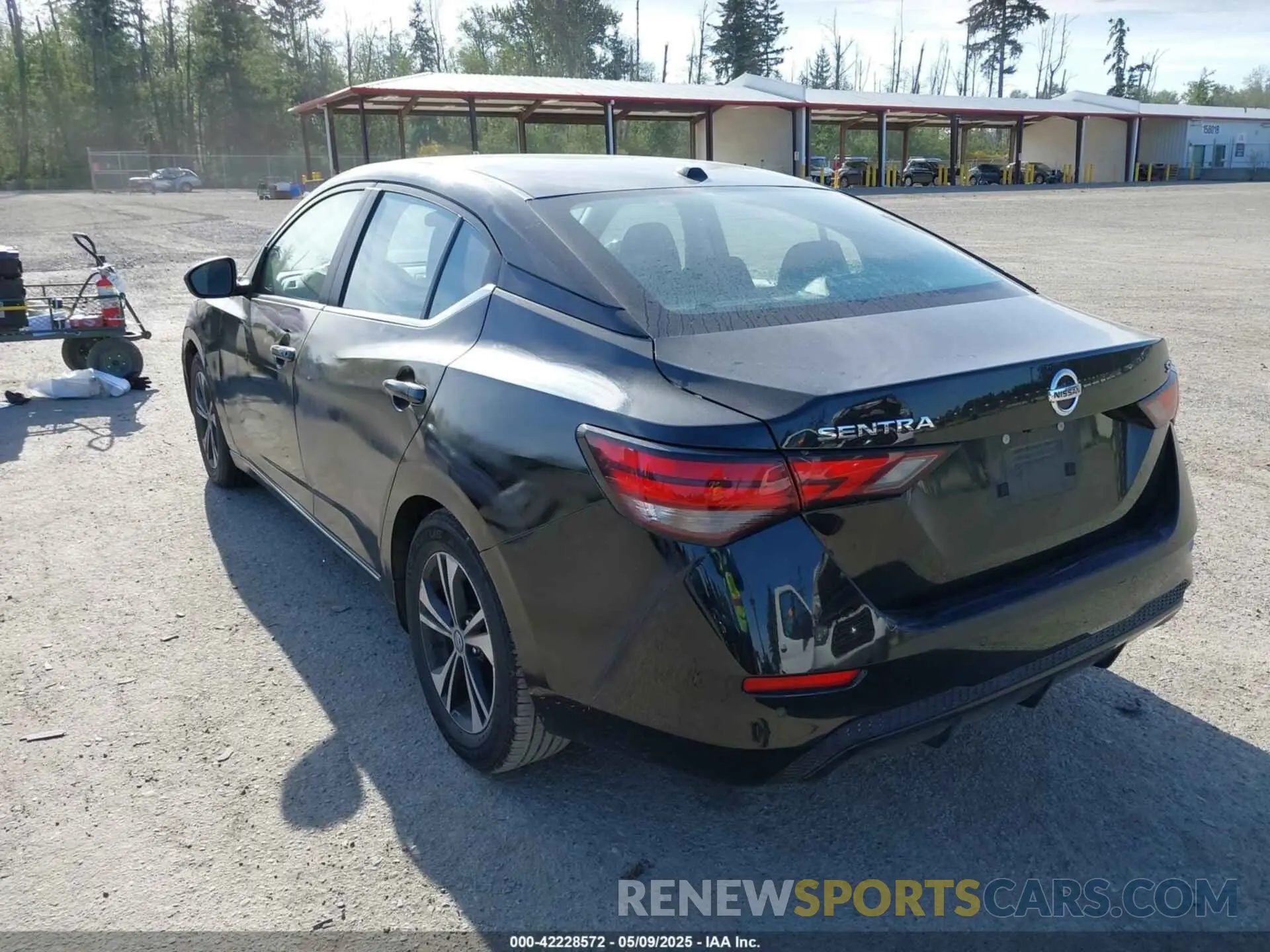 3 fotografías del automóvil dañado 3N1AB8CV4PY249960 NISSAN SENTRA 2023