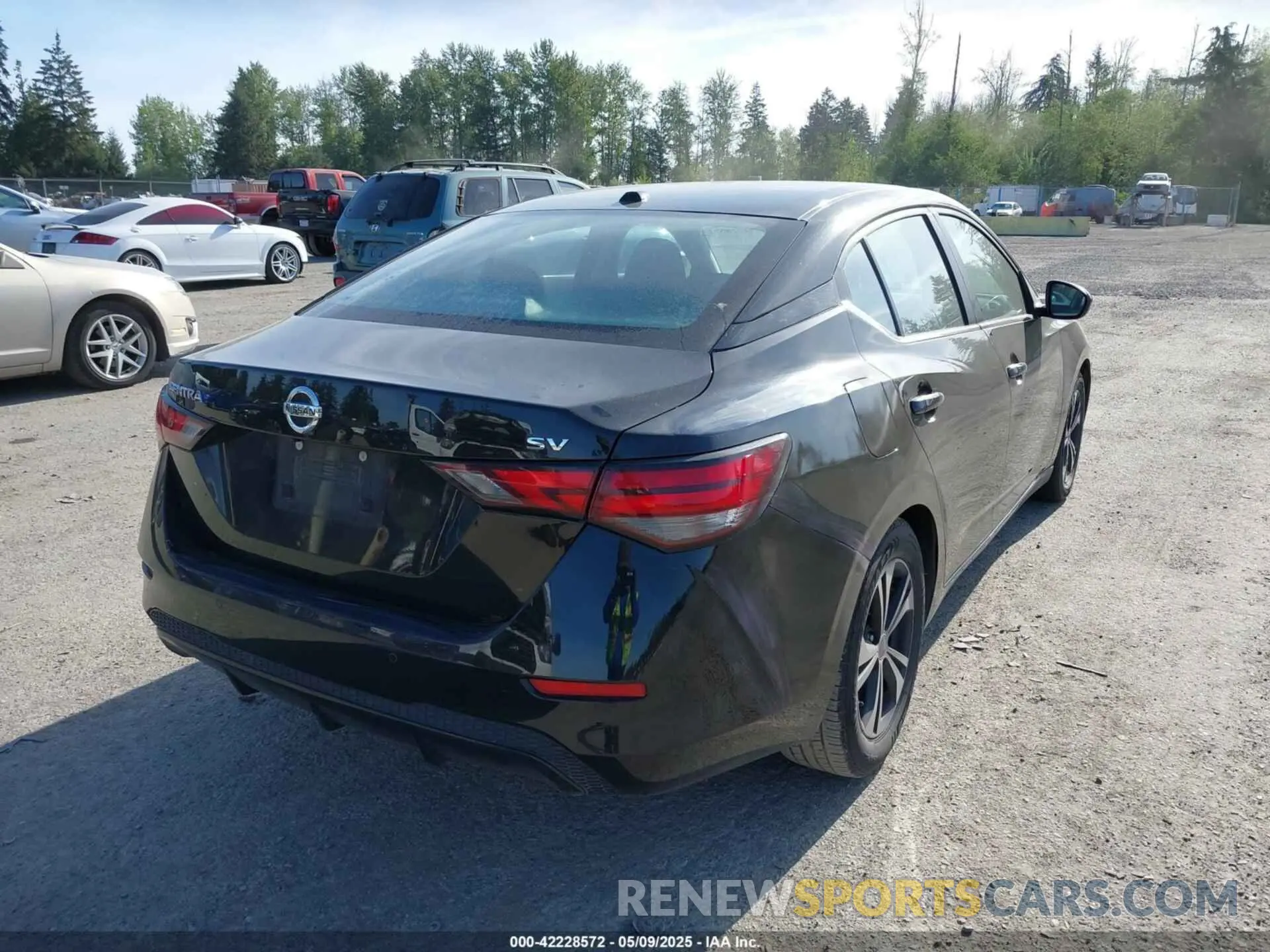 4 fotografías del automóvil dañado 3N1AB8CV4PY249960 NISSAN SENTRA 2023