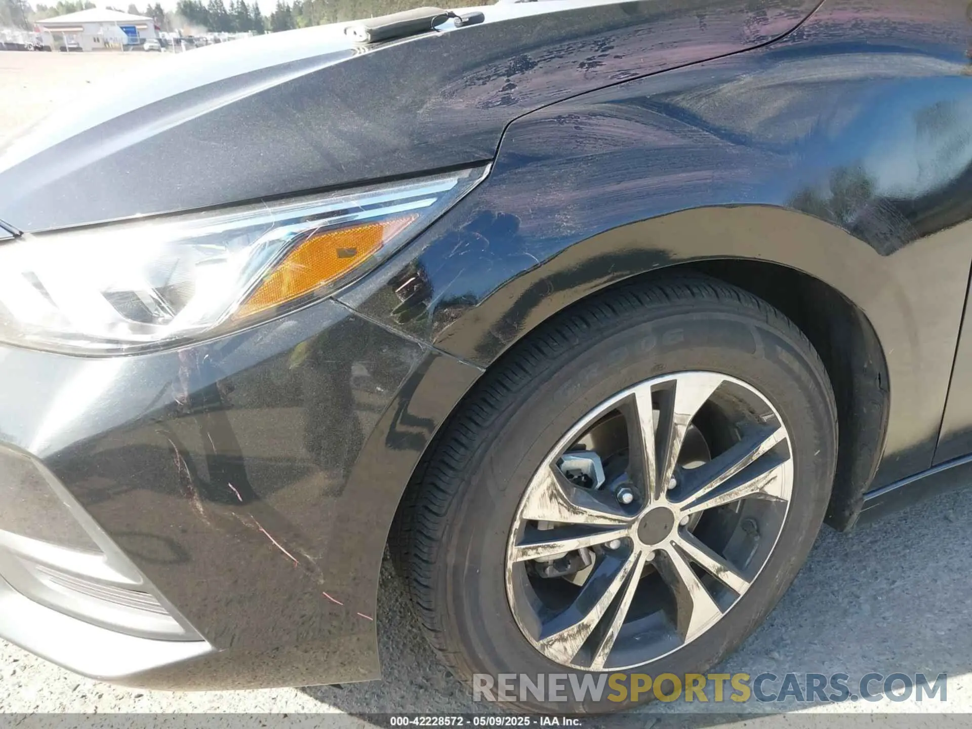 6 fotografías del automóvil dañado 3N1AB8CV4PY249960 NISSAN SENTRA 2023