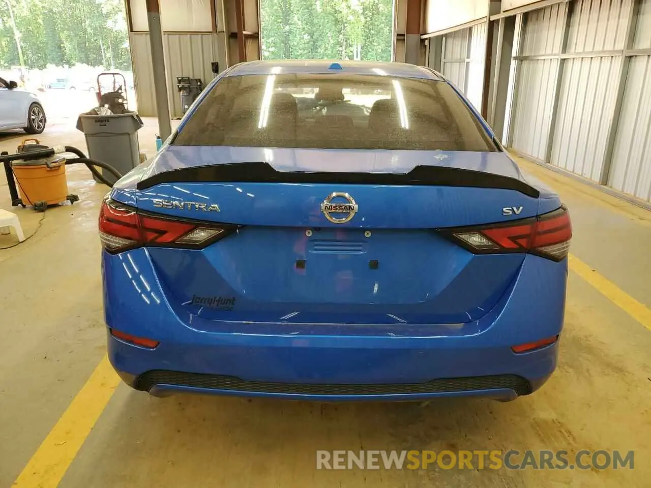 6 fotografías del automóvil dañado 3N1AB8CV4PY252762 NISSAN SENTRA 2023