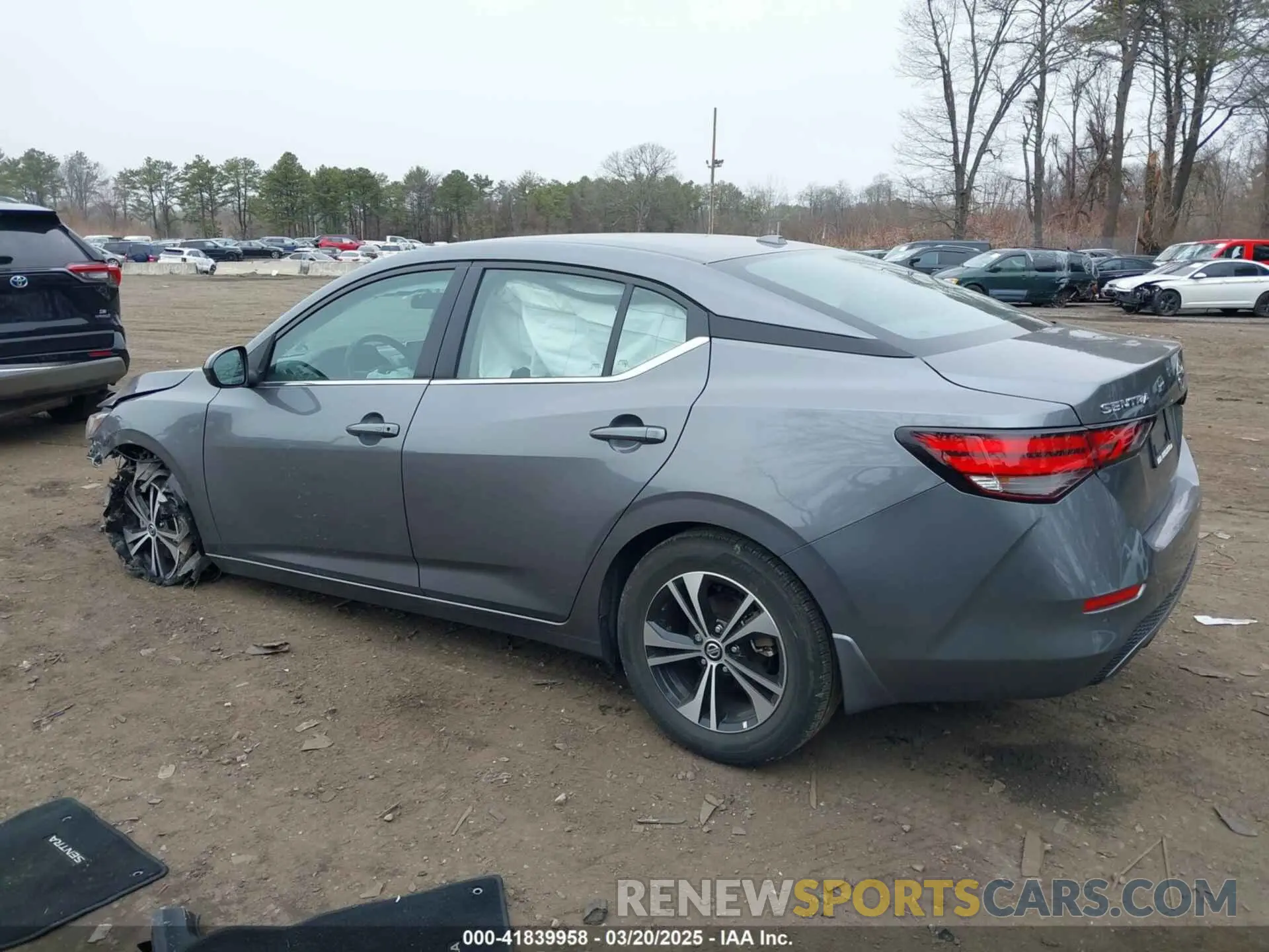 14 fotografías del automóvil dañado 3N1AB8CV4PY253409 NISSAN SENTRA 2023