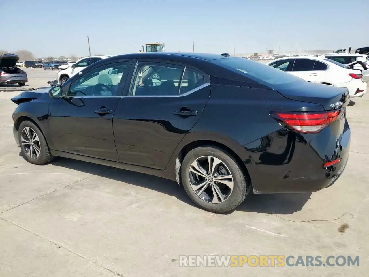 2 fotografías del automóvil dañado 3N1AB8CV4PY267701 NISSAN SENTRA 2023