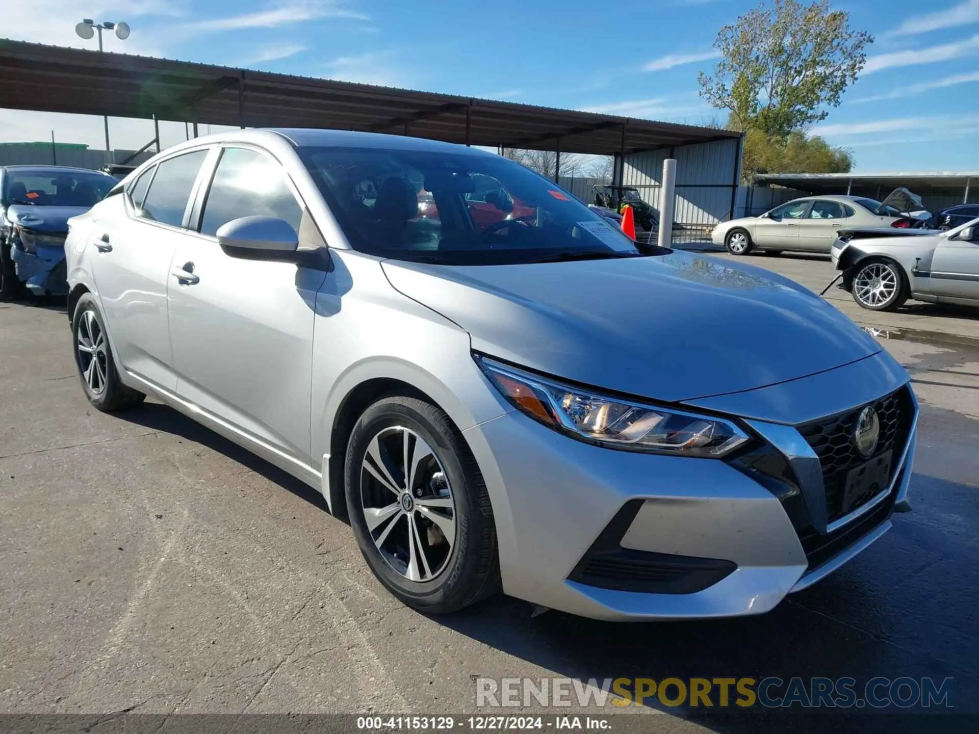 1 fotografías del automóvil dañado 3N1AB8CV4PY271277 NISSAN SENTRA 2023