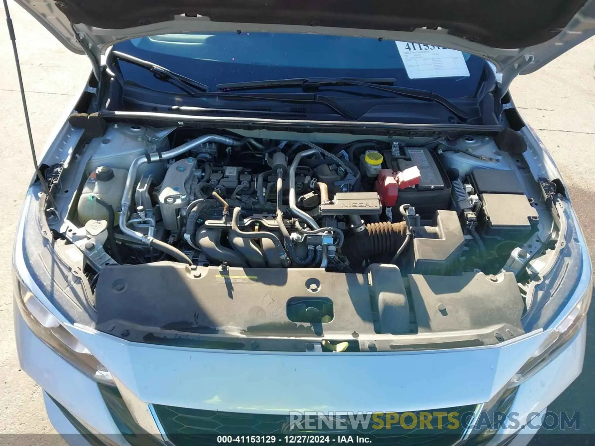10 fotografías del automóvil dañado 3N1AB8CV4PY271277 NISSAN SENTRA 2023