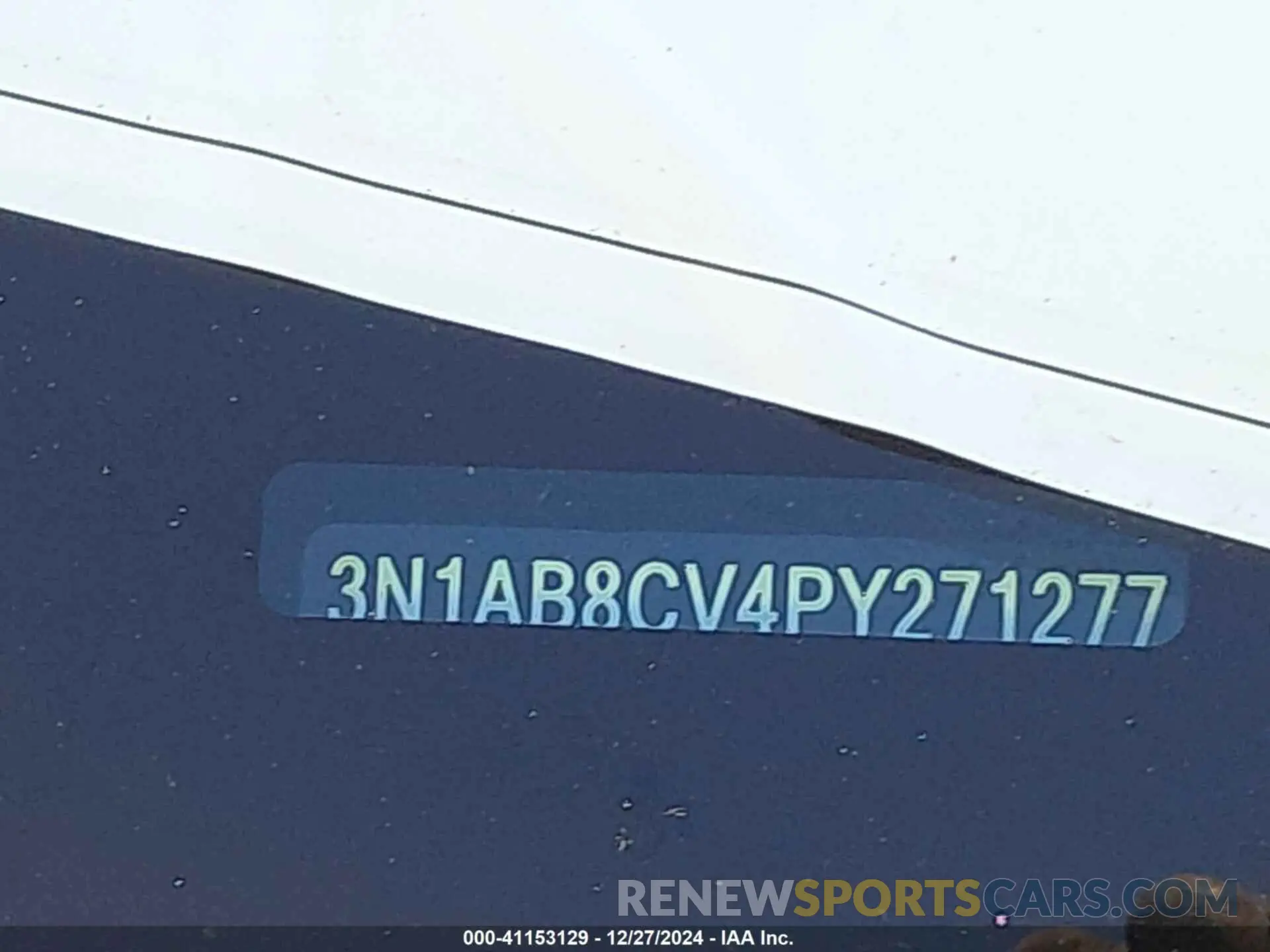 18 fotografías del automóvil dañado 3N1AB8CV4PY271277 NISSAN SENTRA 2023