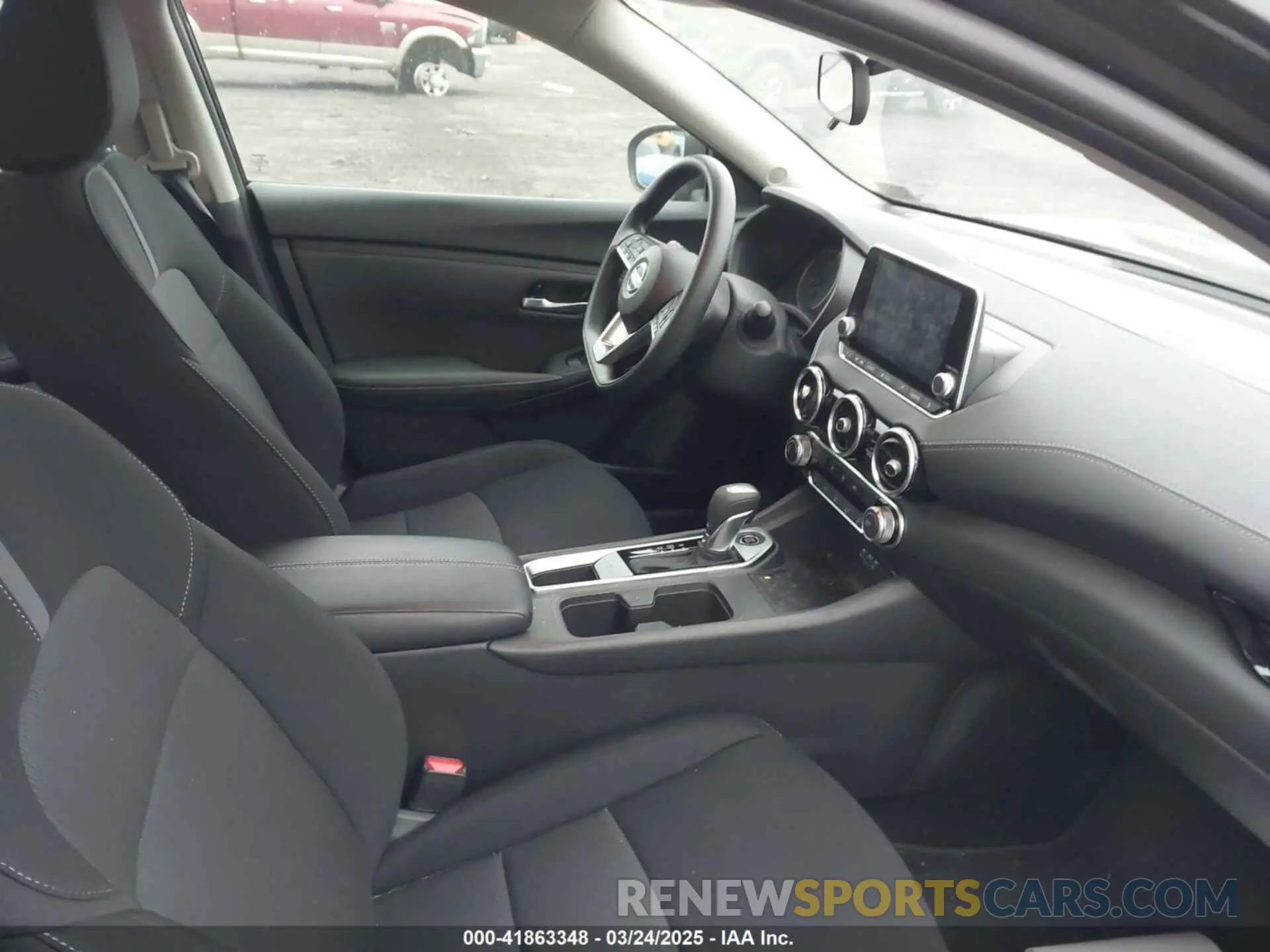 5 fotografías del automóvil dañado 3N1AB8CV4PY291805 NISSAN SENTRA 2023