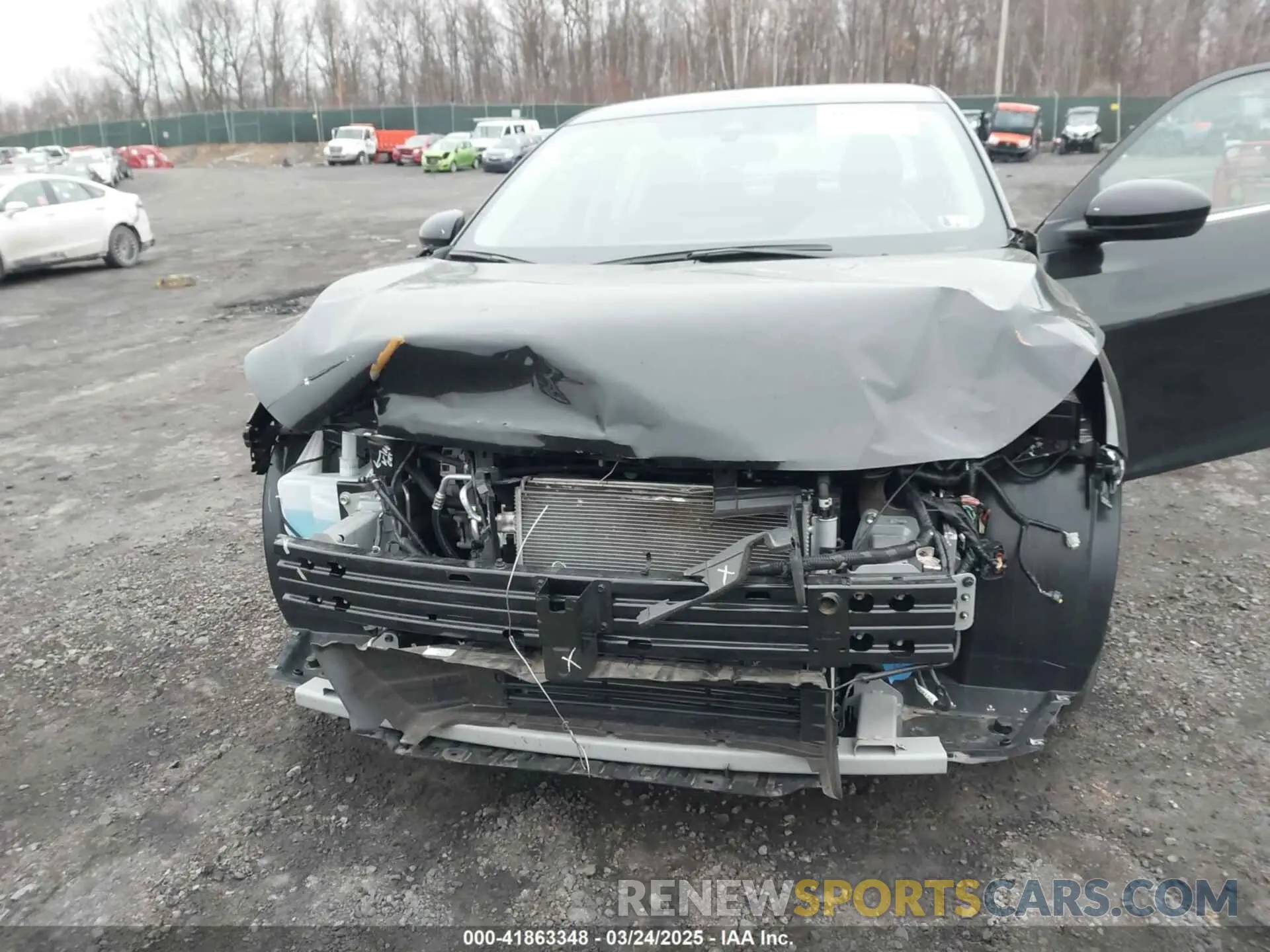 6 fotografías del automóvil dañado 3N1AB8CV4PY291805 NISSAN SENTRA 2023
