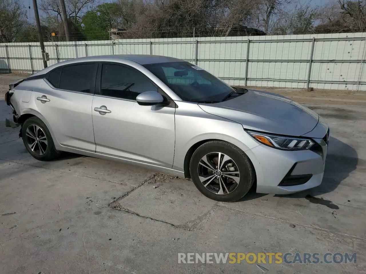 4 fotografías del automóvil dañado 3N1AB8CV4PY295188 NISSAN SENTRA 2023