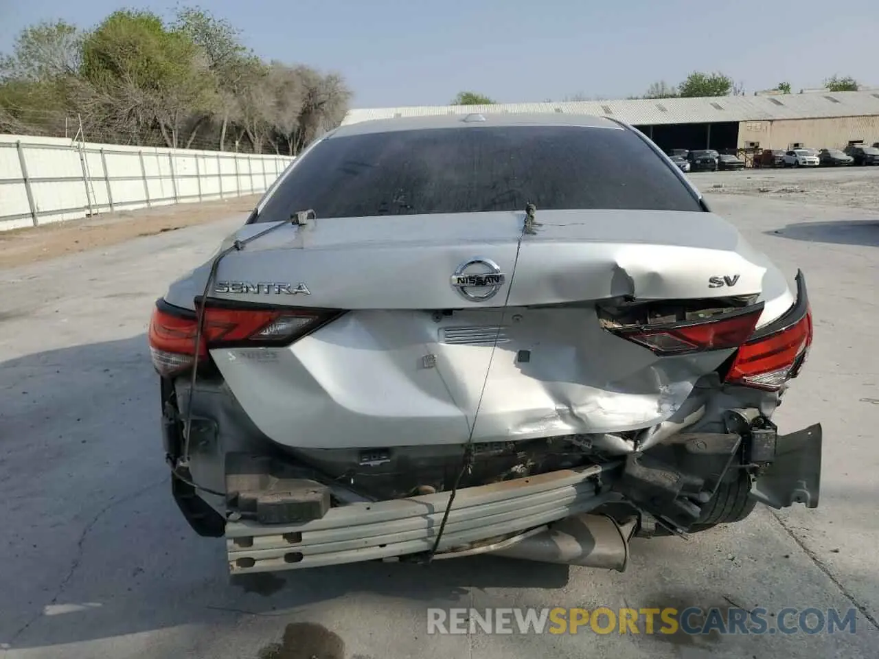 6 fotografías del automóvil dañado 3N1AB8CV4PY295188 NISSAN SENTRA 2023
