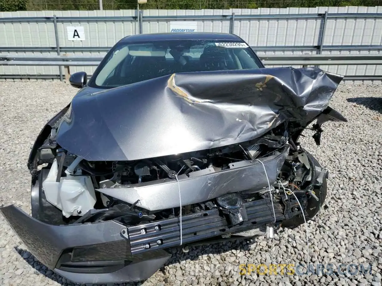 5 fotografías del automóvil dañado 3N1AB8CV4PY309476 NISSAN SENTRA 2023