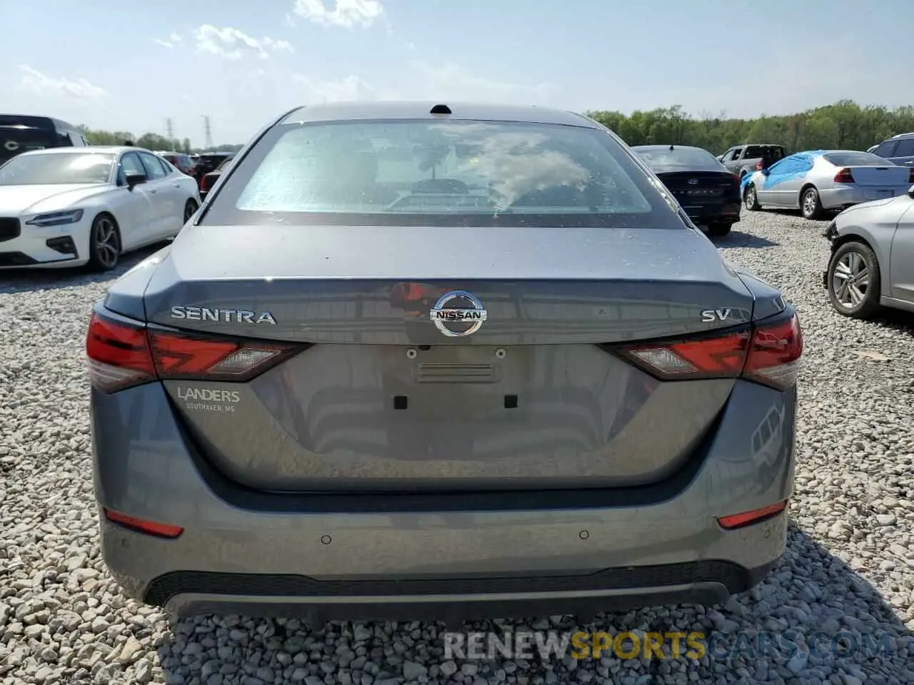 6 fotografías del automóvil dañado 3N1AB8CV4PY309476 NISSAN SENTRA 2023
