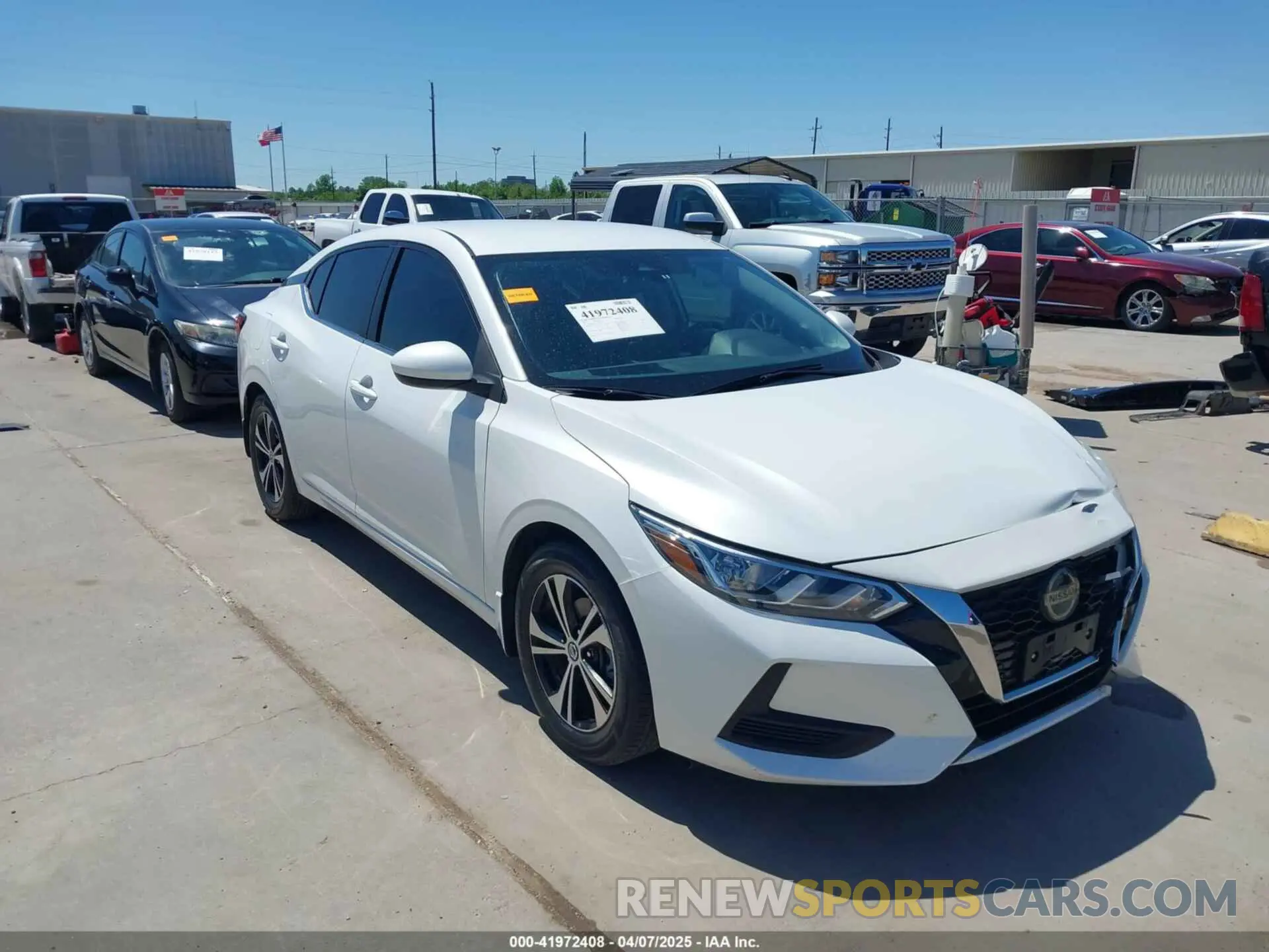 1 fotografías del automóvil dañado 3N1AB8CV4PY321126 NISSAN SENTRA 2023