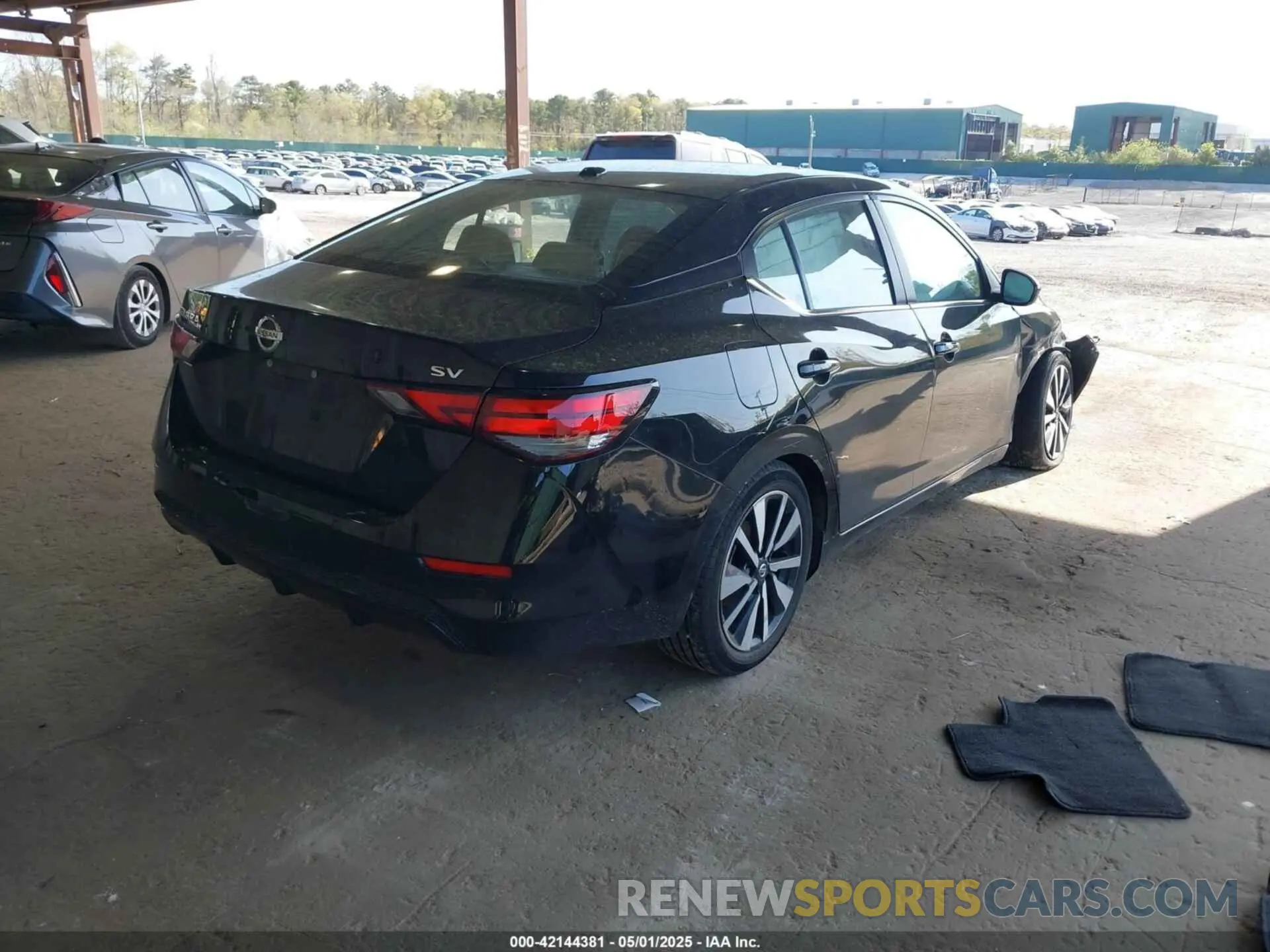 4 fotografías del automóvil dañado 3N1AB8CV5PY224923 NISSAN SENTRA 2023