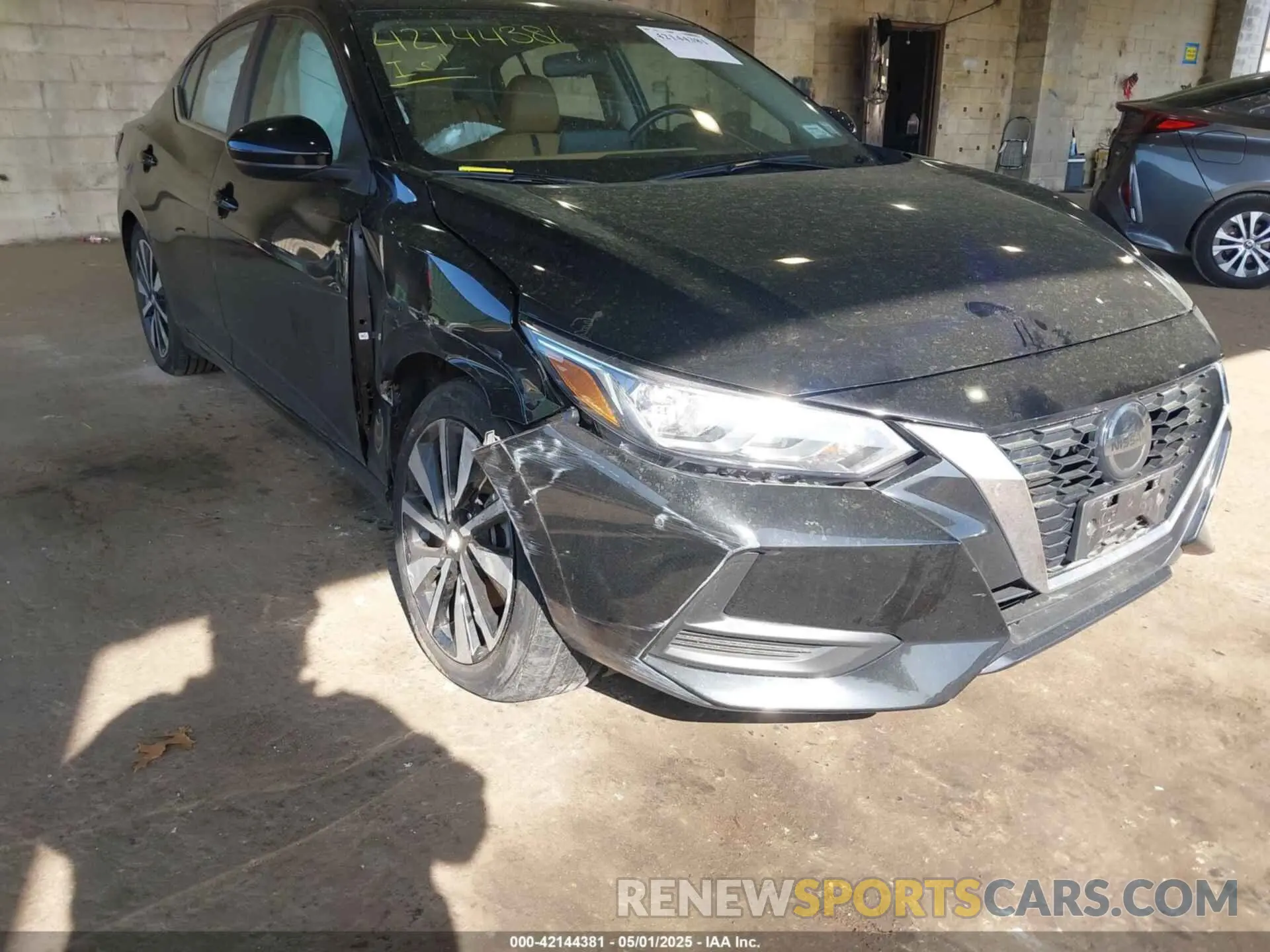 6 fotografías del automóvil dañado 3N1AB8CV5PY224923 NISSAN SENTRA 2023