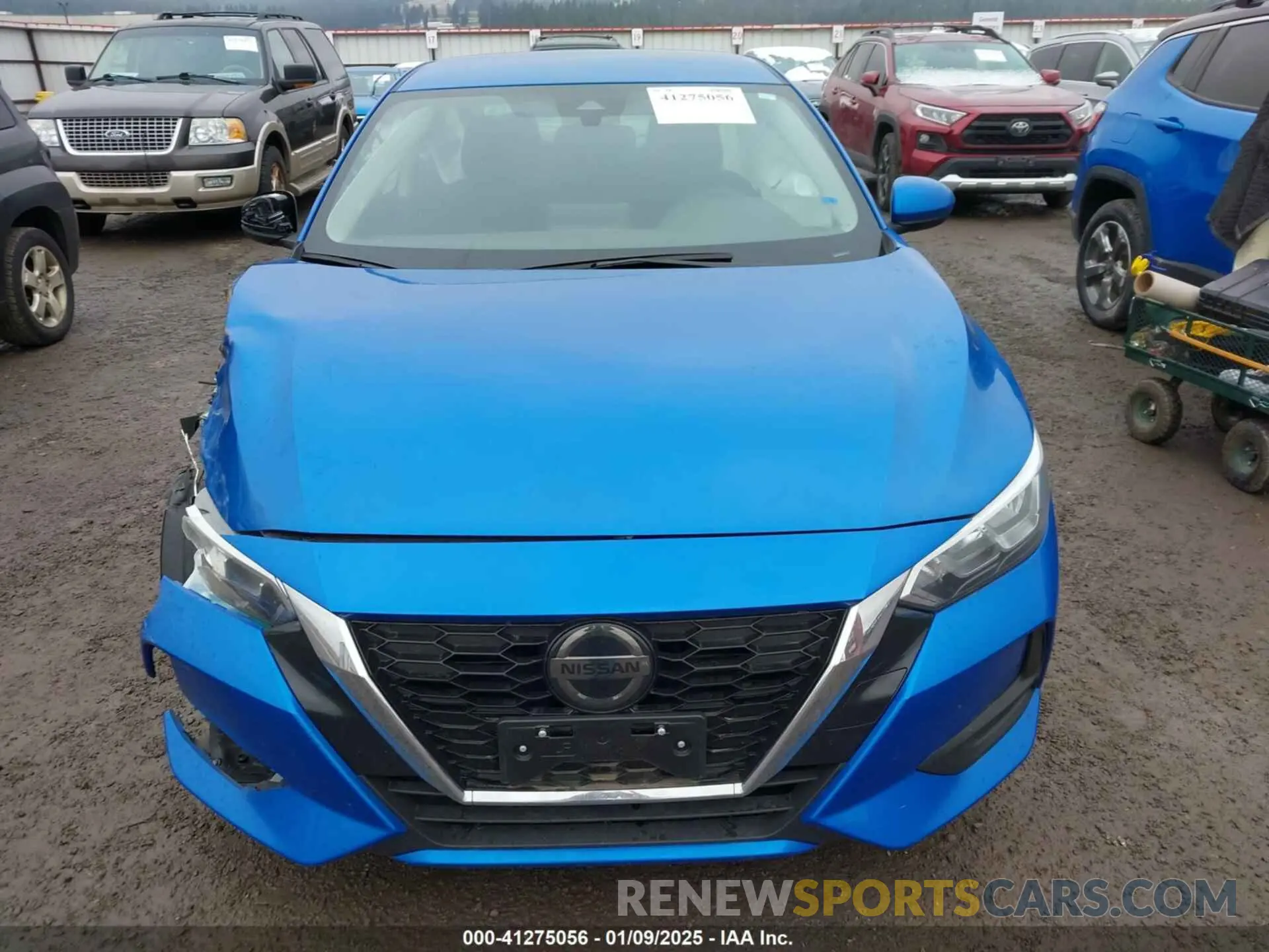 13 fotografías del automóvil dañado 3N1AB8CV5PY228342 NISSAN SENTRA 2023
